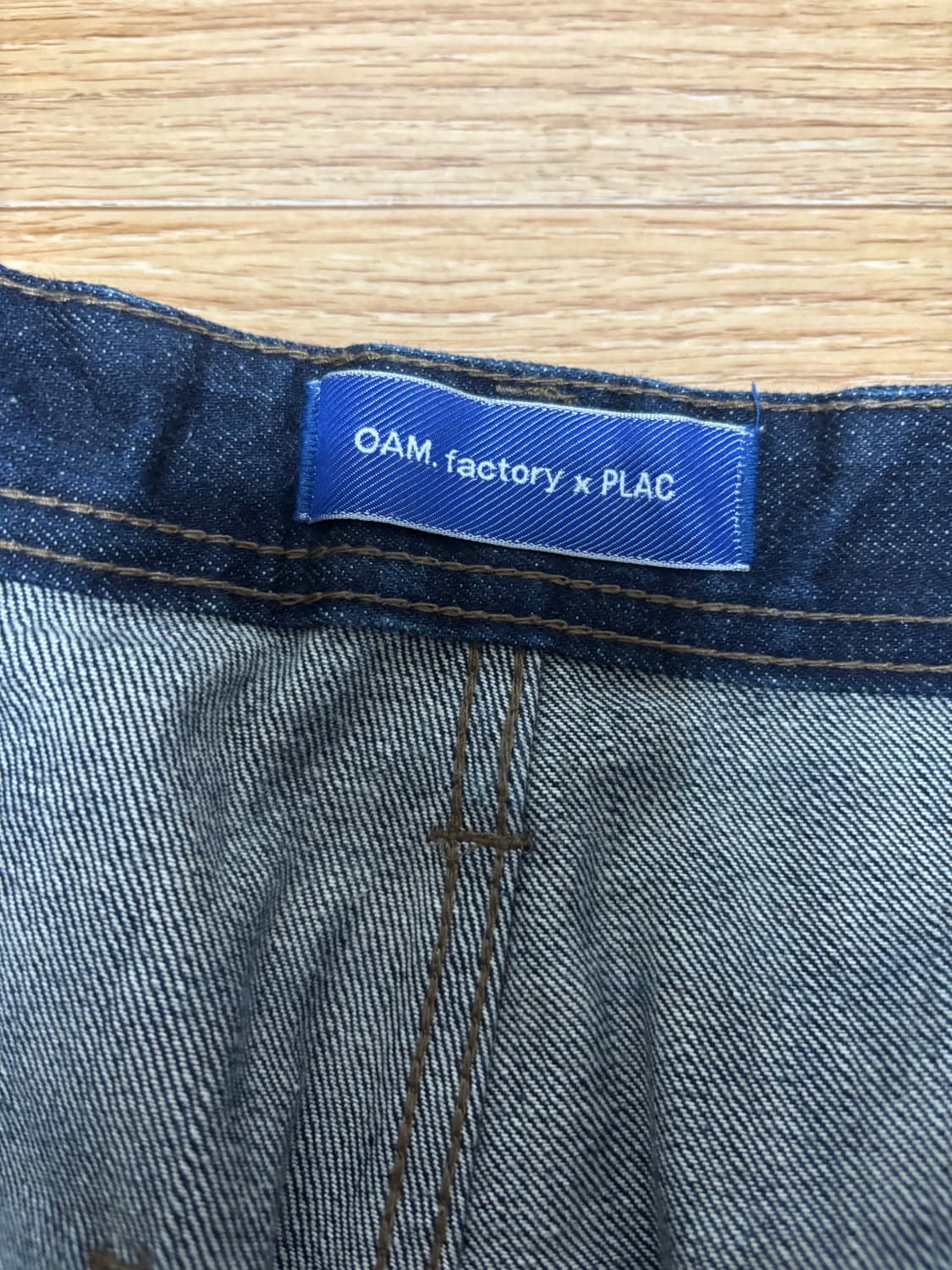 OAM x PLAC  셀비지 데님 워크 팬츠 상품이미지6