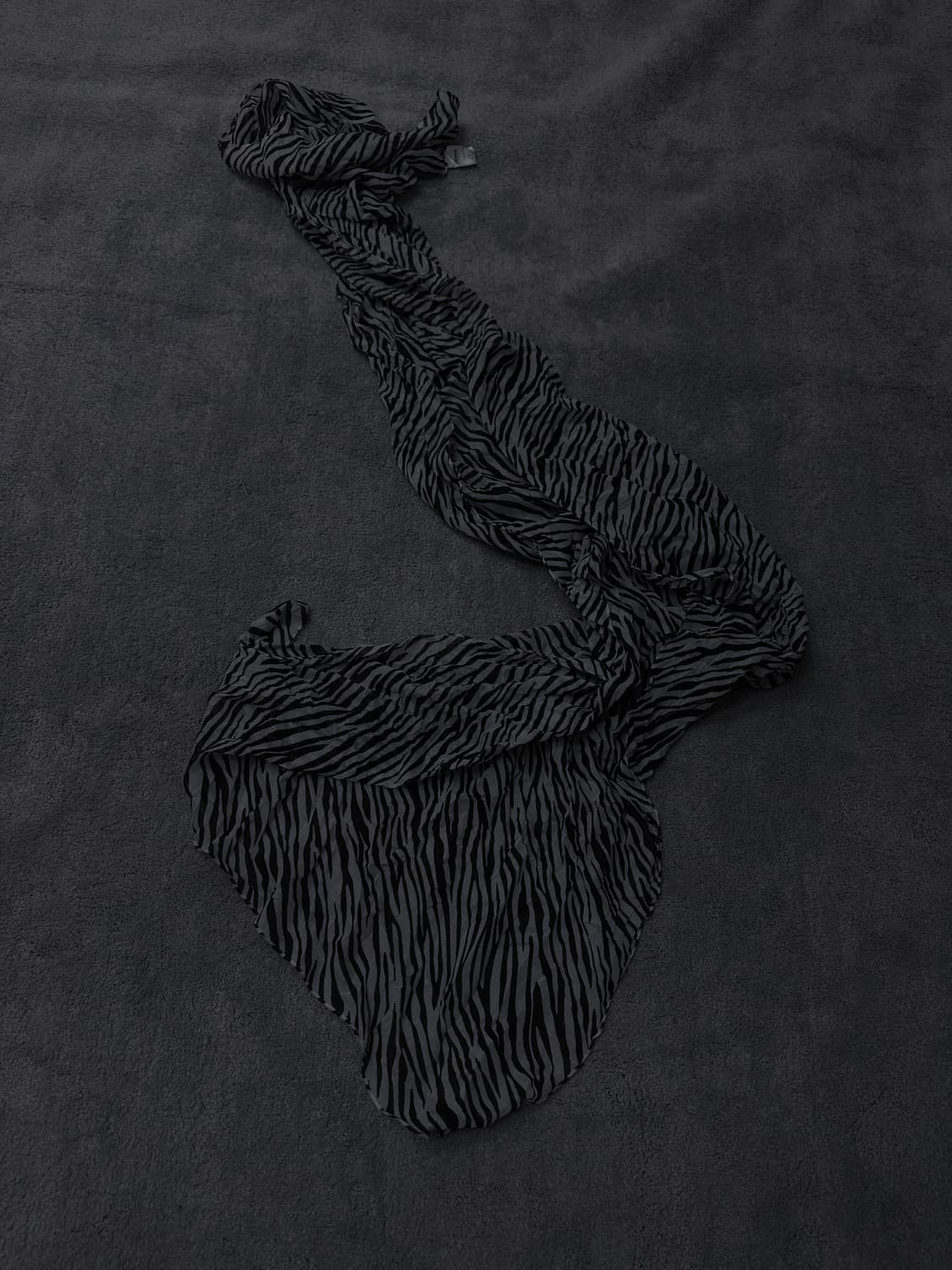 Vintage V-kei,punk leopard muffler 상품이미지1