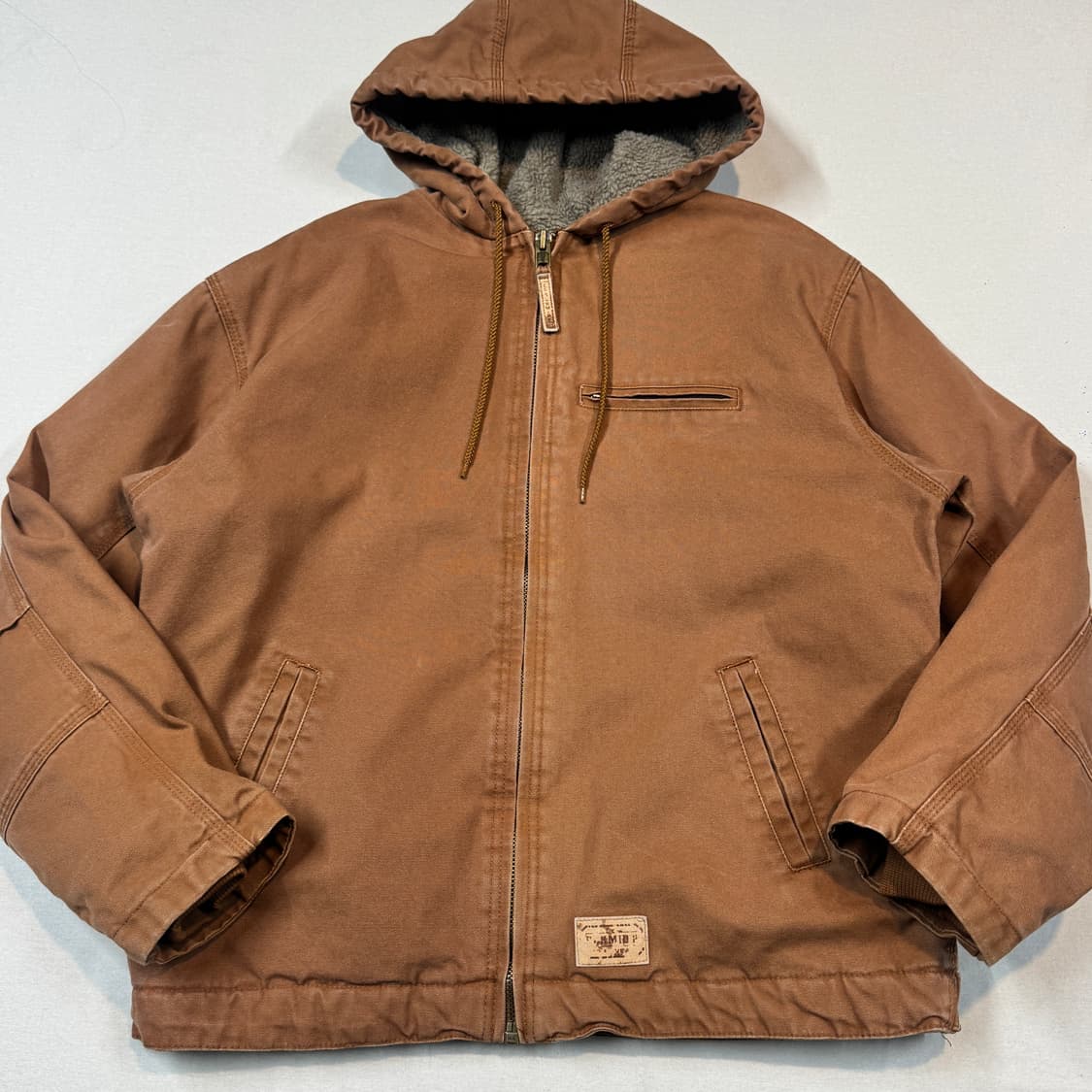 L) SCHMIDT 슈미트 워크웨어 액티브 자켓 브라운 상품이미지2