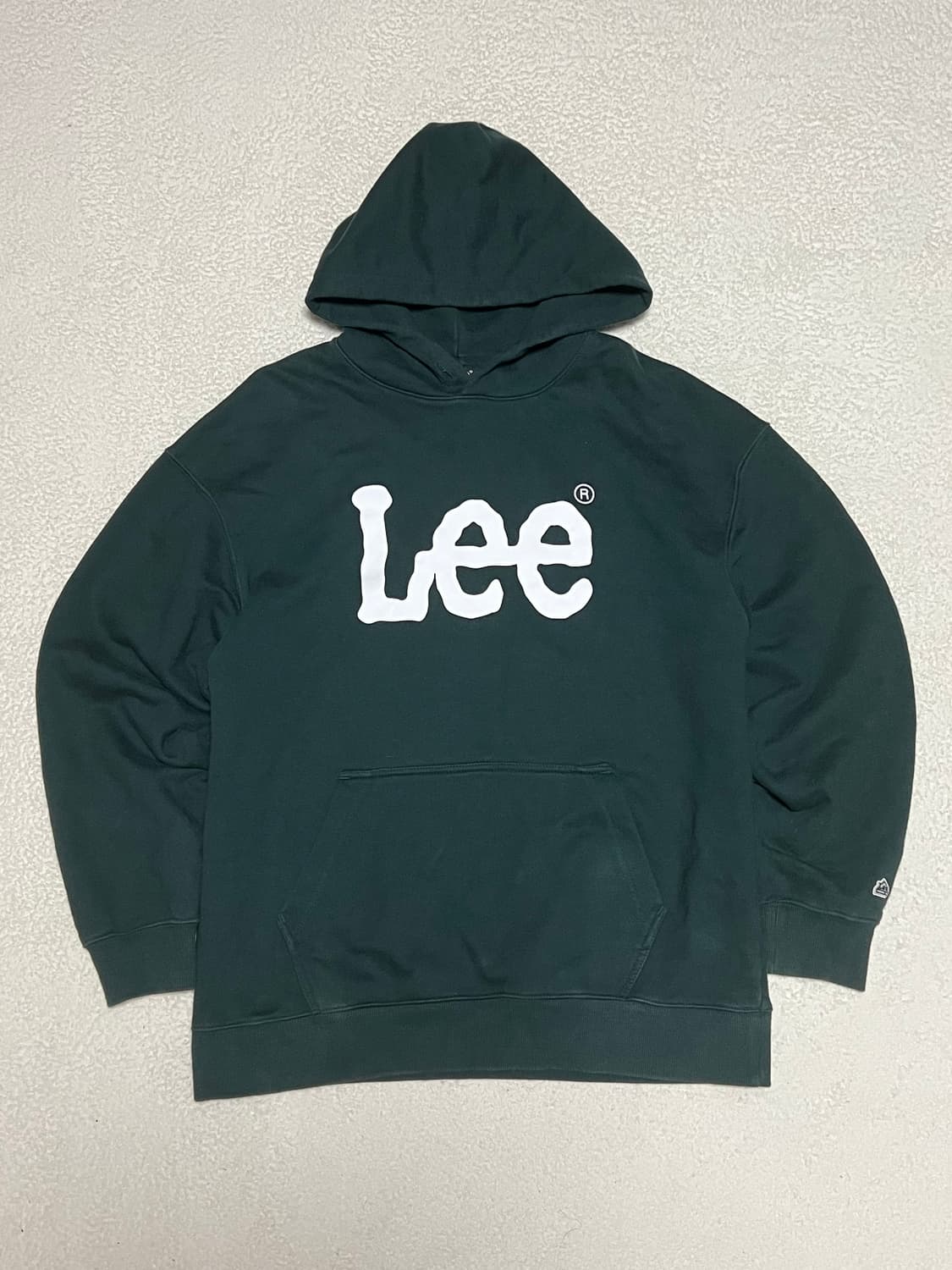 Lee 리 다크그린 후드티 상품이미지1