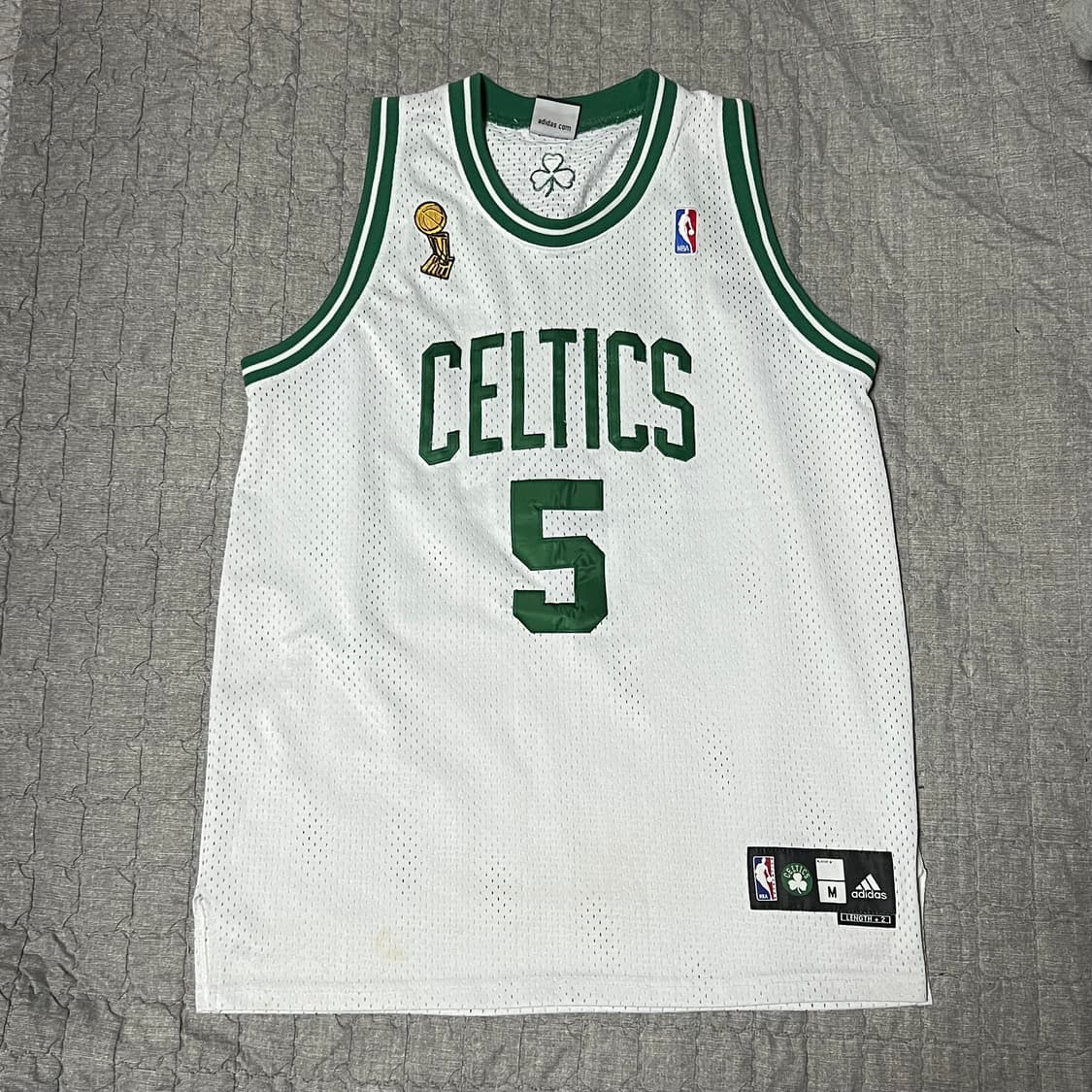 아디다스 셀틱스 케빈가넷 스윙맨 M 농구 져지 유니폼 가넷 케빈 5번 상품이미지1