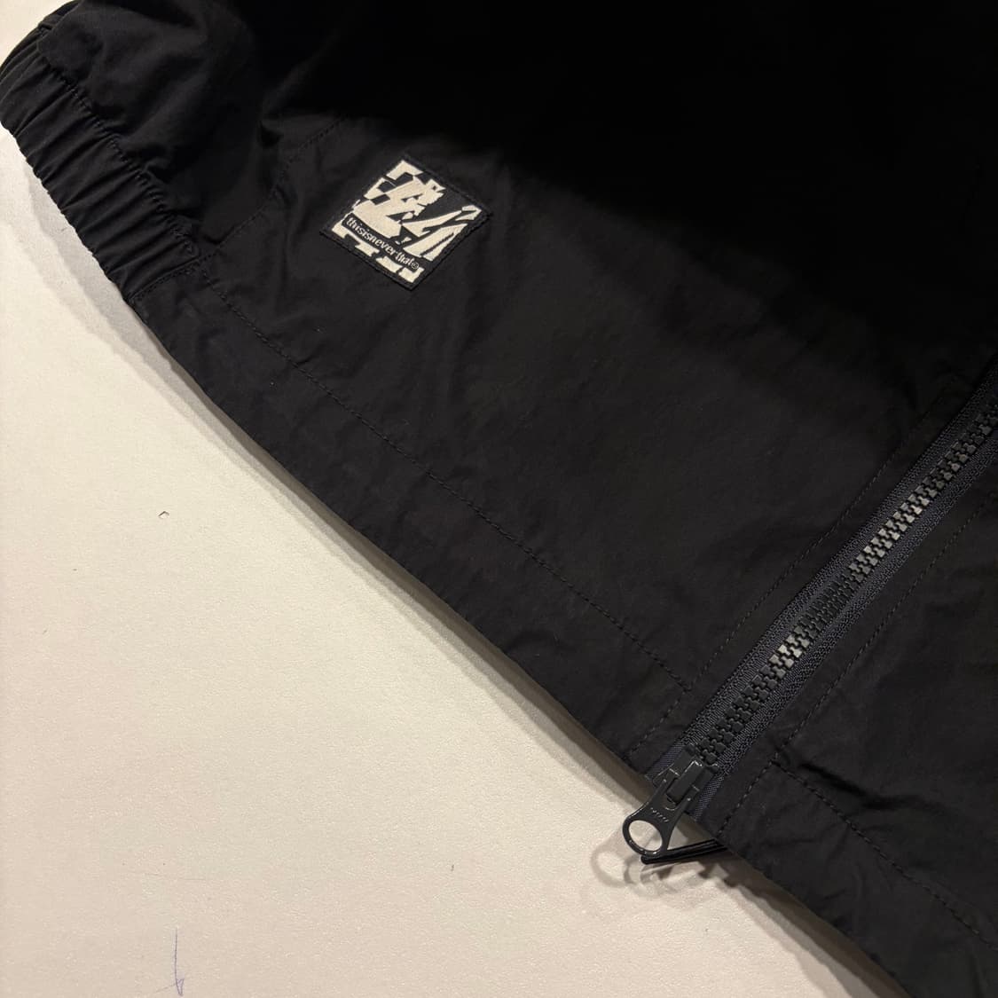 [S] 디스이즈네버댓 블랙 패치 워크 자켓 C975 상품이미지6