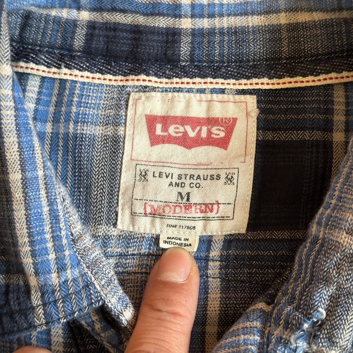 Levi’s check western shirts 상품이미지8