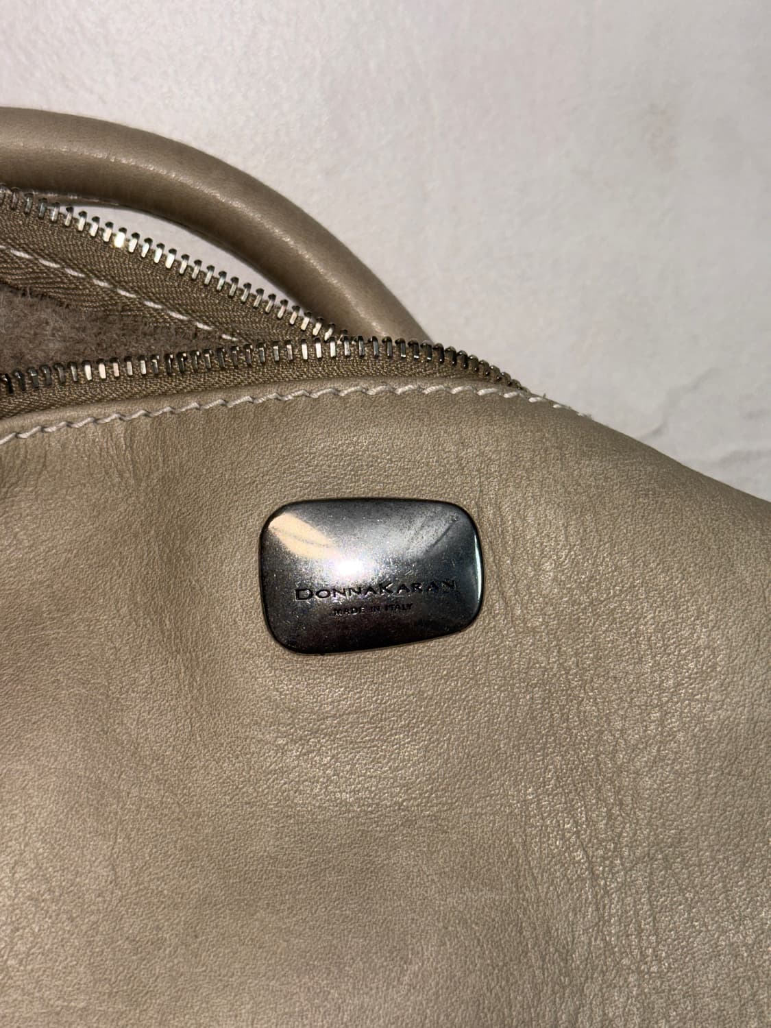 Donna Karan beige distinct knotted 숄더백 상품이미지8