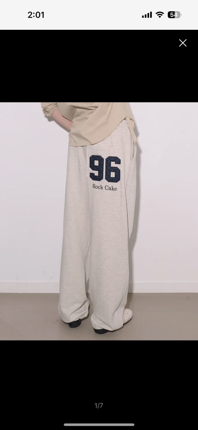 락케이크 96 Applique 2way Jogger 상품이미지1
