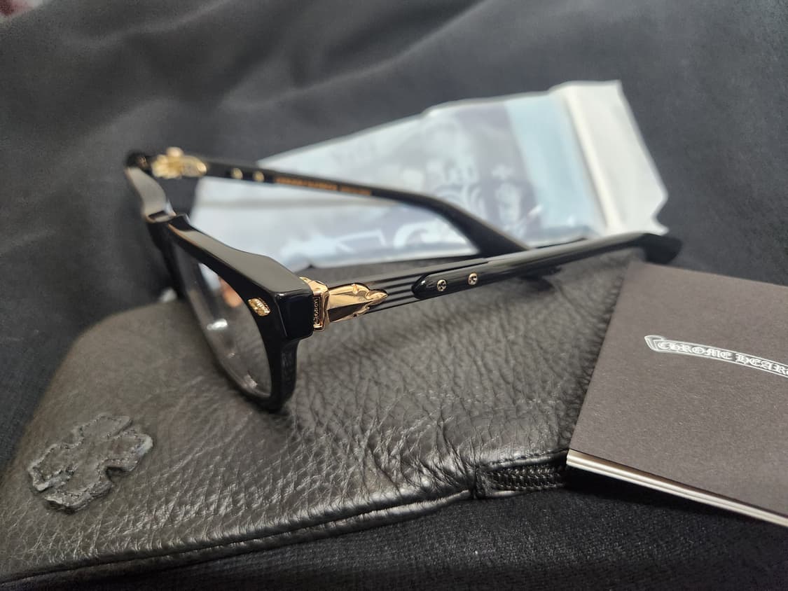 크롬하츠 배긴스a 블랙 골드 판매합니다. 상품이미지4