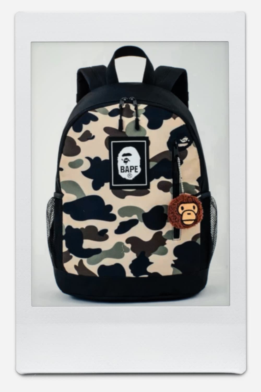 베이프 마일로 무크지 잡지부록 가방 키링 세트 상품이미지1