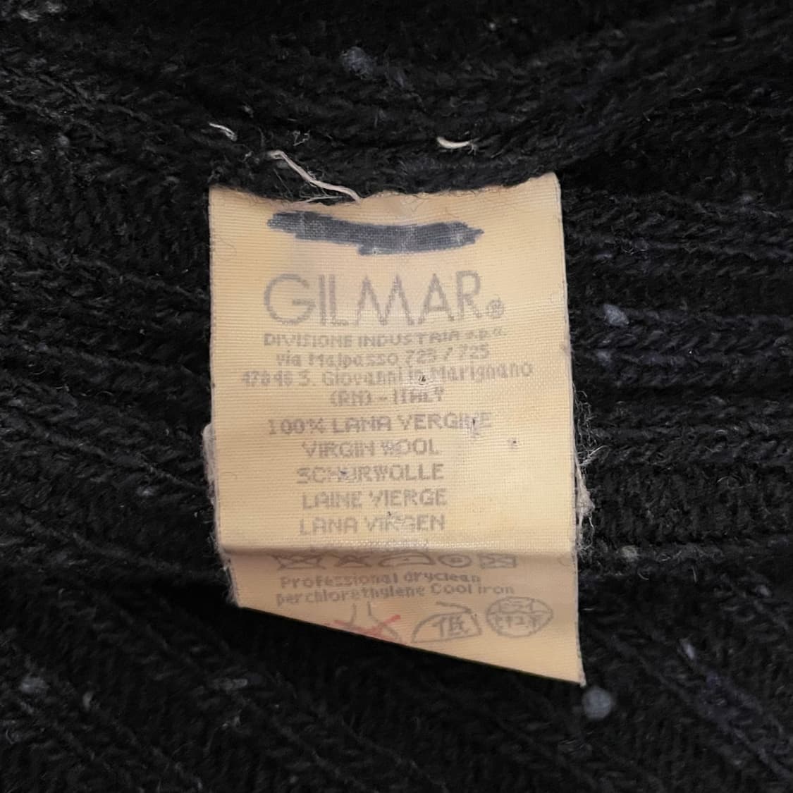아이스버그 버진 울 블랙 스웨터  상품이미지7