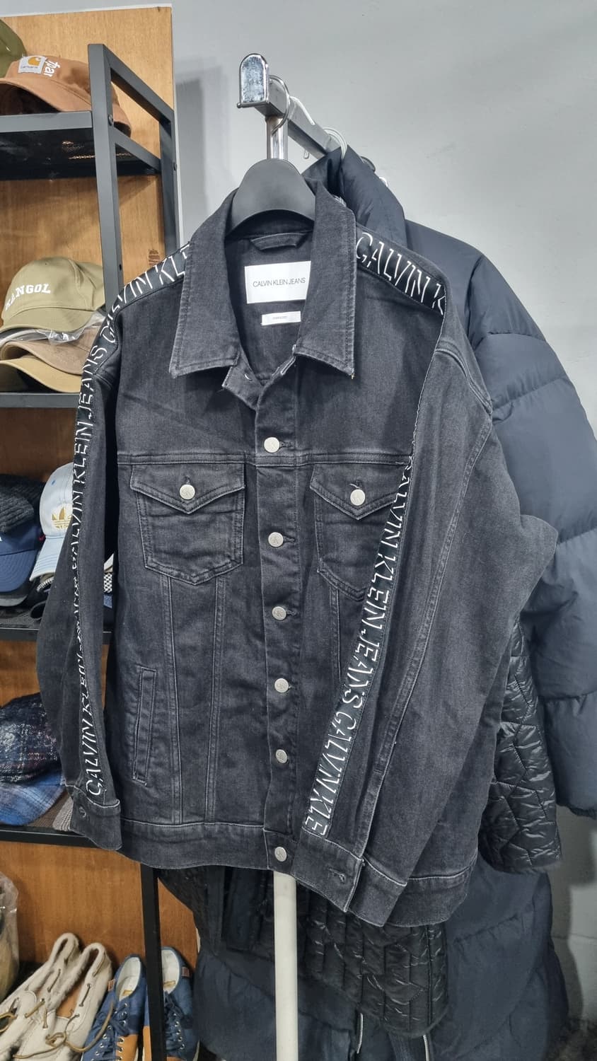 켈빈 ckj 오버핏S(95~100)청자켓 가슴단면60, 총장73 상태좋음 상품이미지1