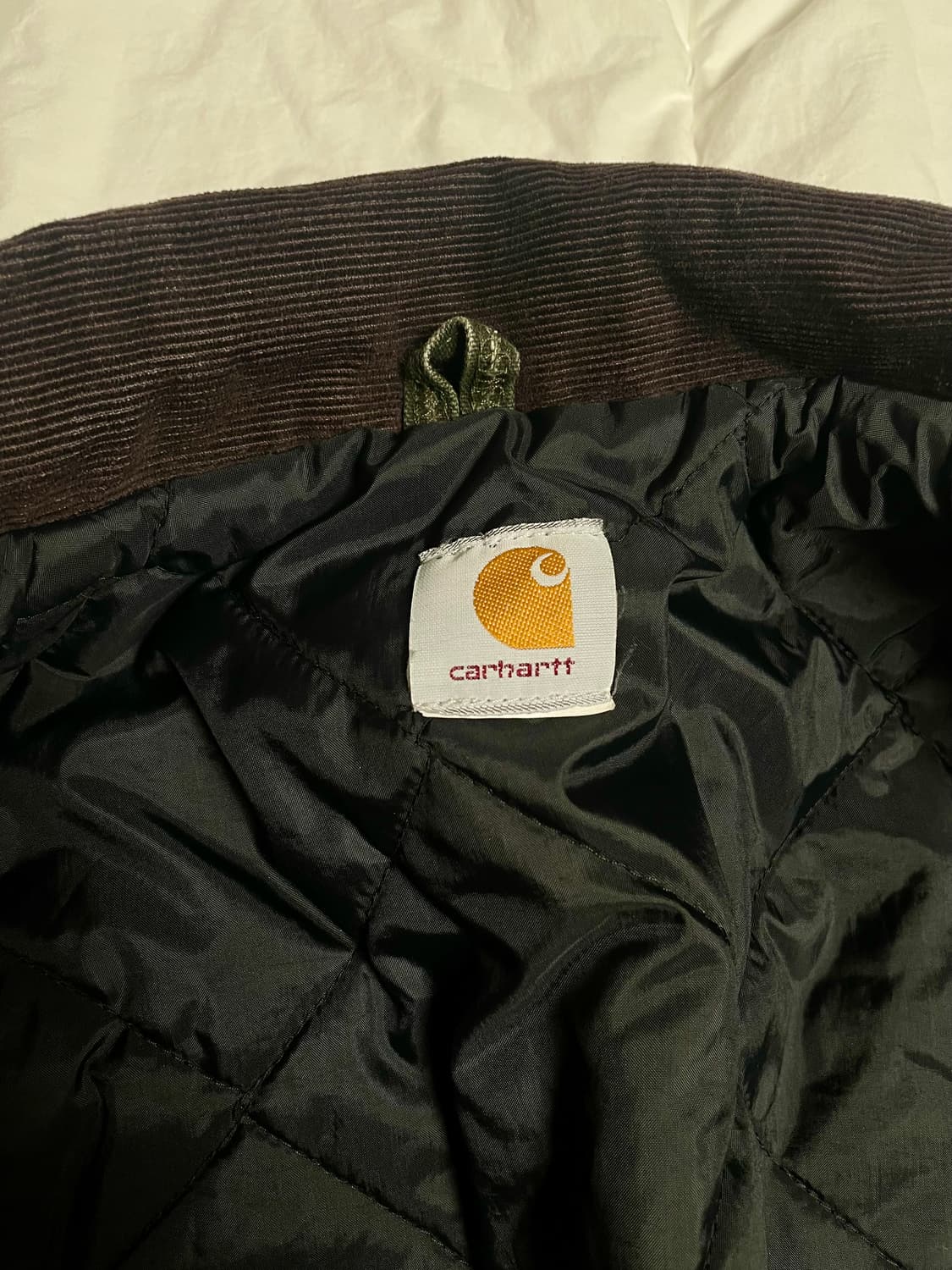 칼하트 C26 워크 자켓 mos green 상품이미지4