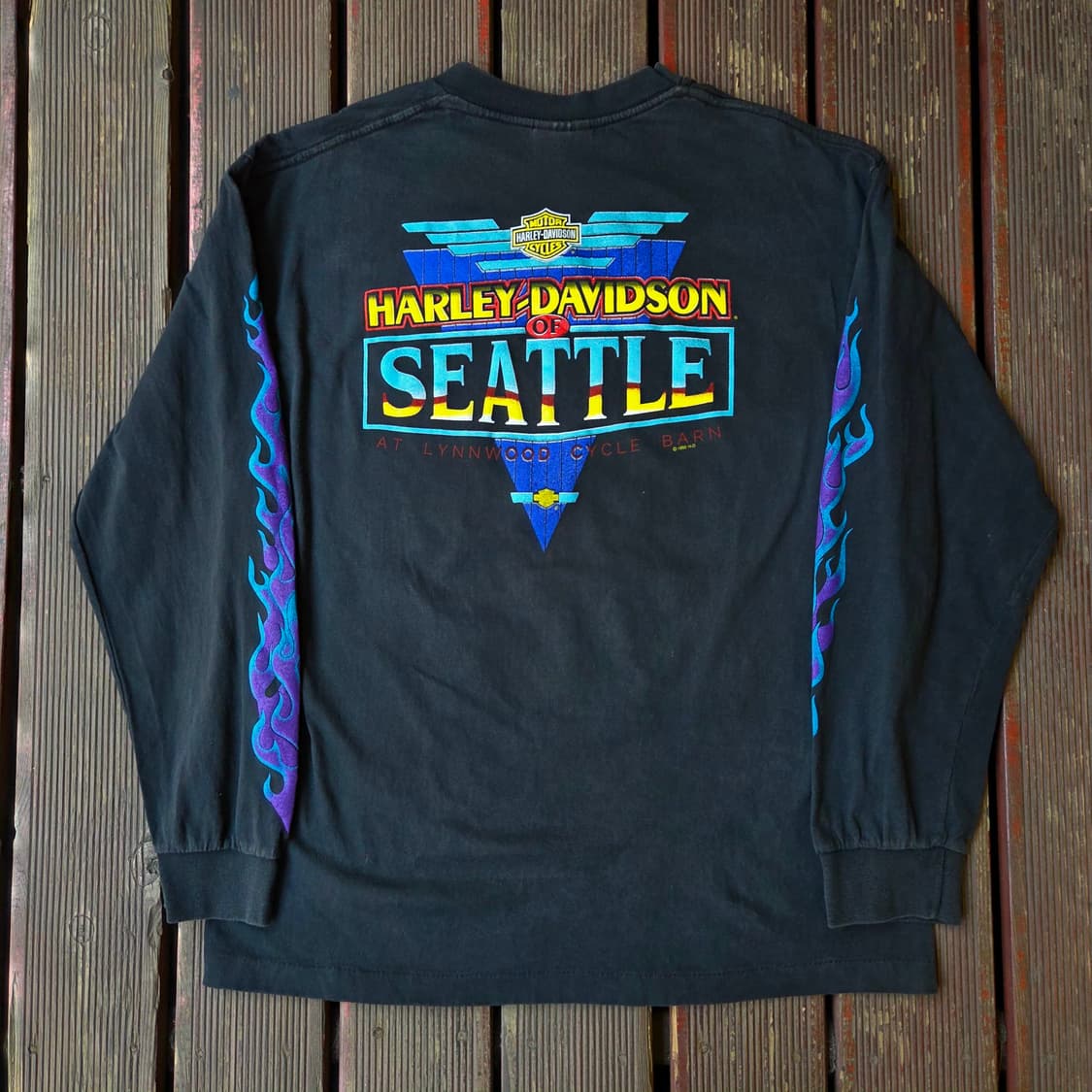 할리데이비슨 울프 플레임 슬리브 상품이미지2