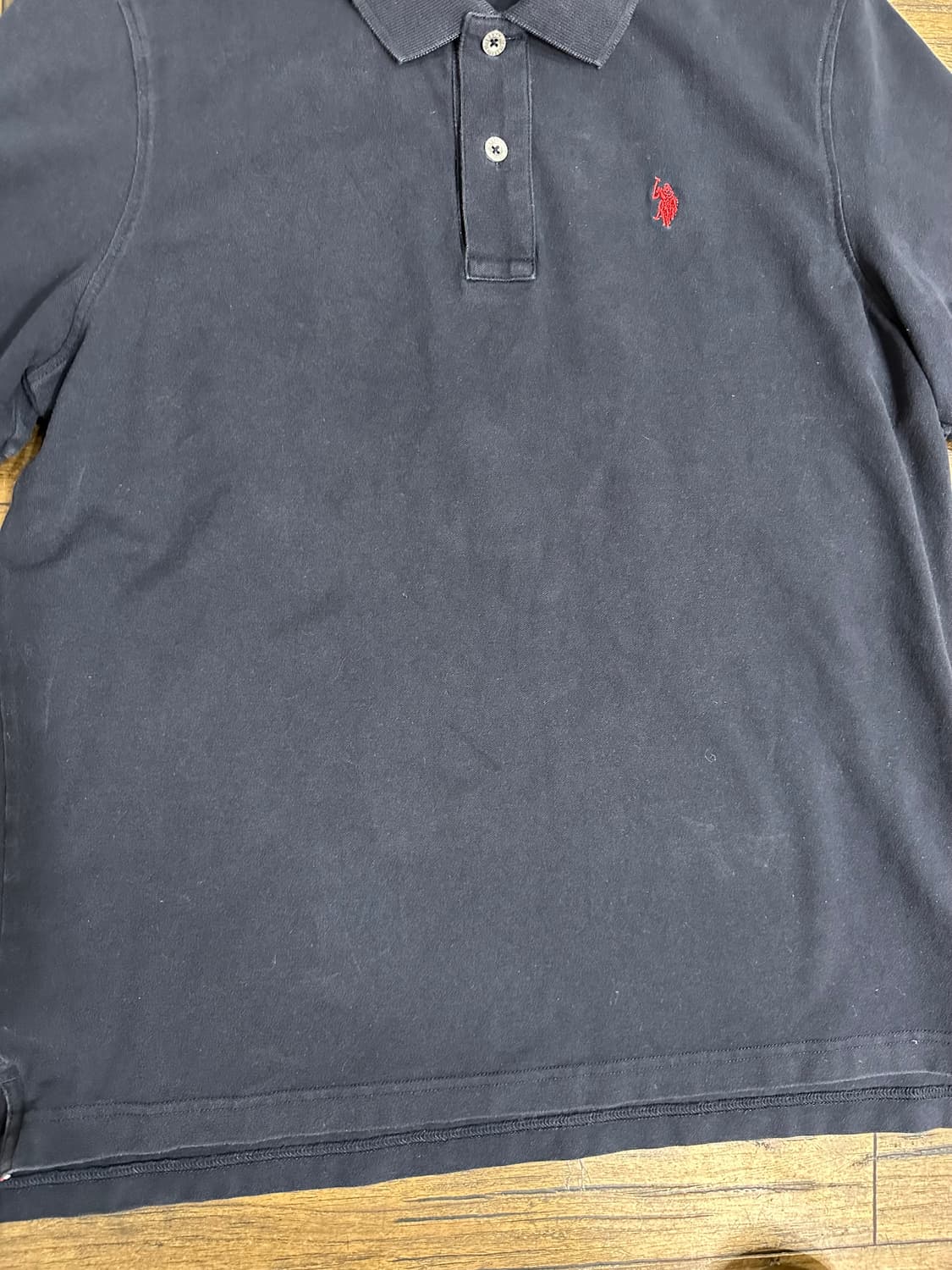 U.S. POLO ASSN. 네이비 카라티 실측사이즈L 상품이미지2