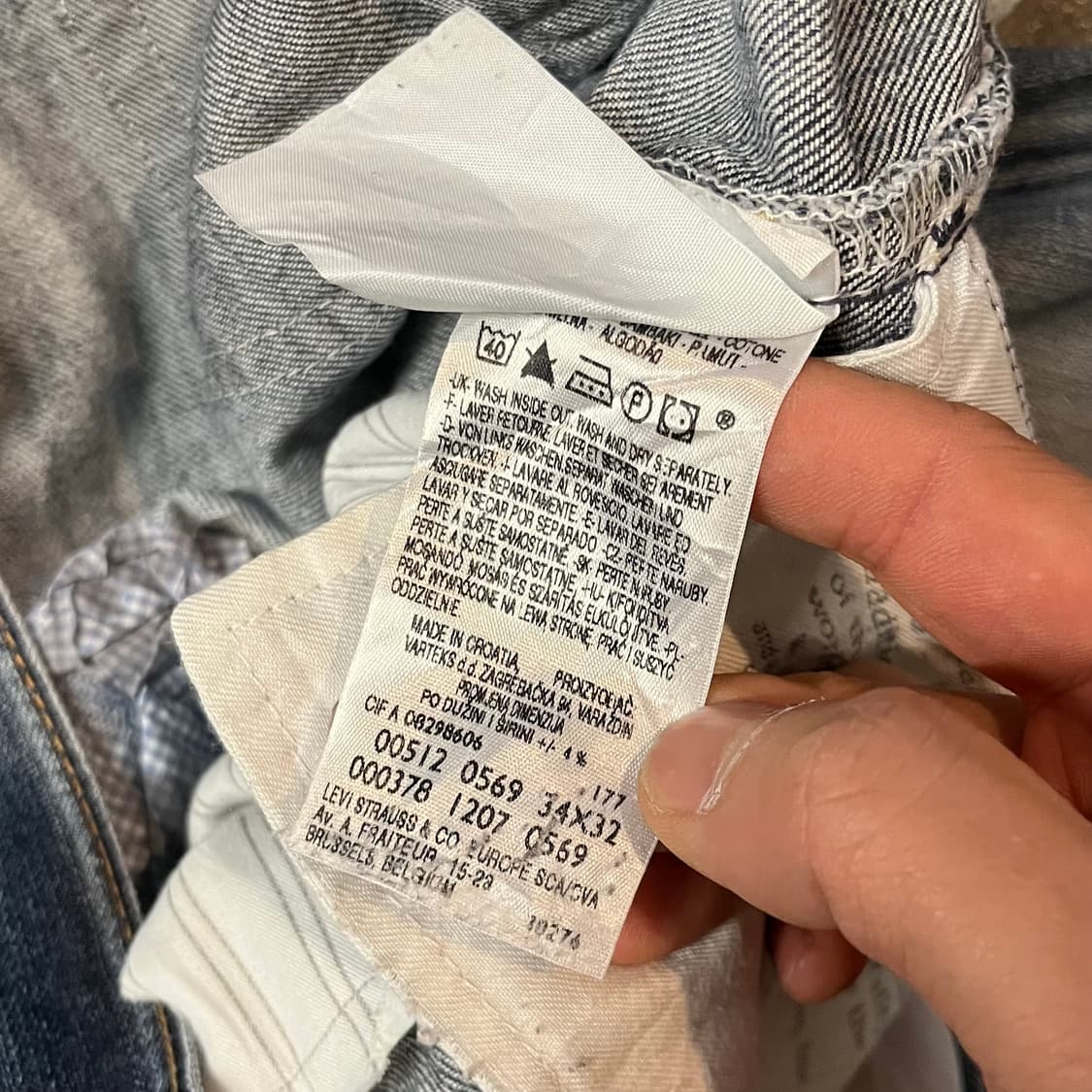 00s 리바이스512 슬림 부츠컷 (35“) 상품이미지6