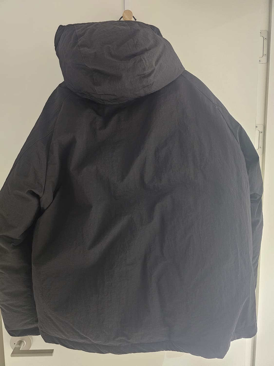 러프사이드/23FW 클라우드파카/블랙/3사이즈 상품이미지3