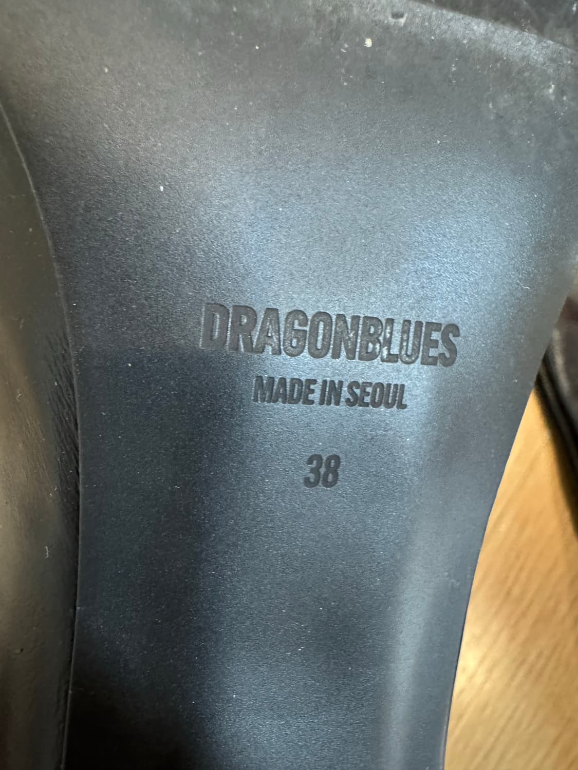 드래곤블루스 레더 부츠 상품이미지6