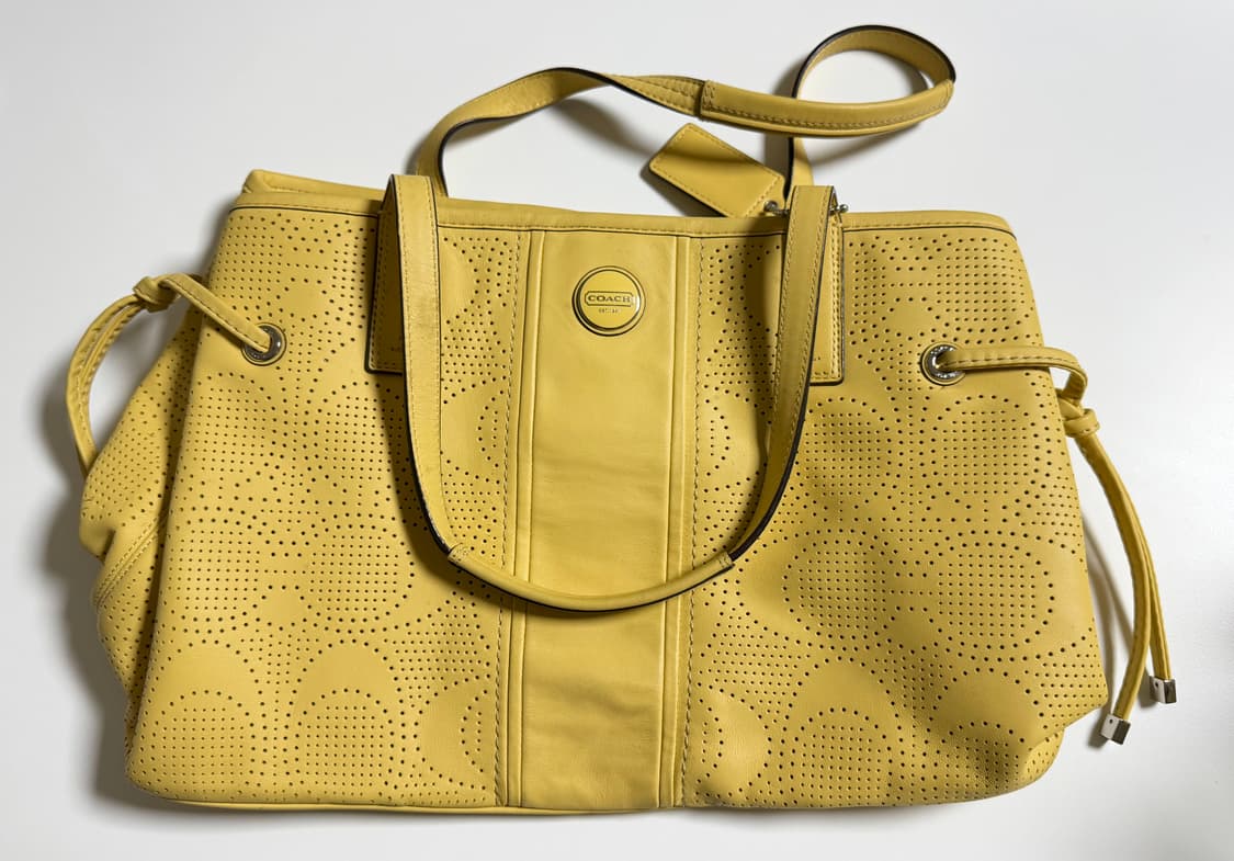 빈티지 코치 펀칭 숄더 백 상품이미지1