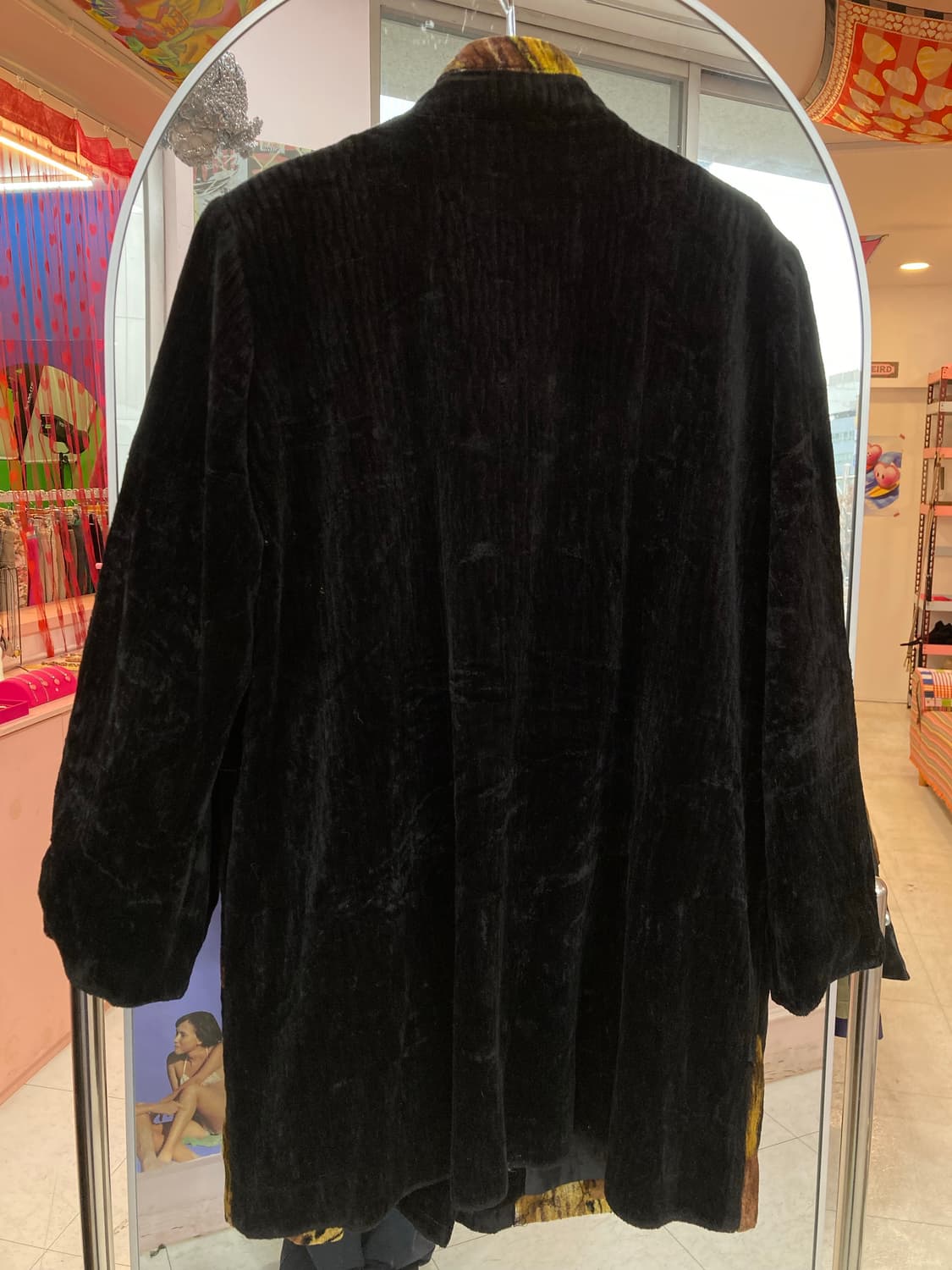 빈티지 패턴 벨벳 자켓 상품이미지6