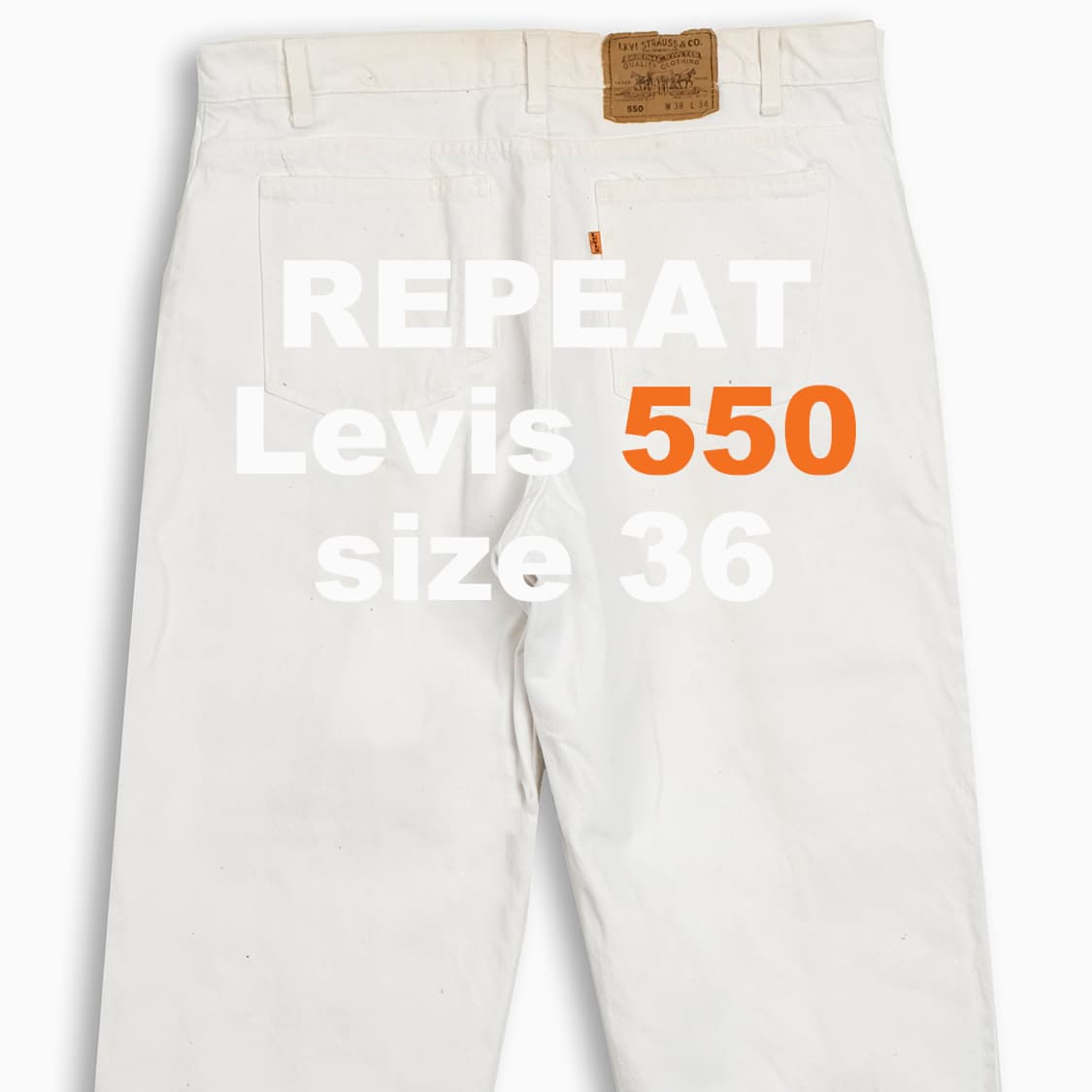 리바이스 550 오렌지탭 90s USA 36 인치 OR5503867 상품이미지1