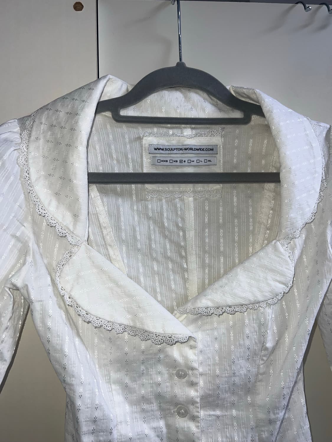 스컬프터 Clover Leaf Neck Blouse S (실사0) 상품이미지3