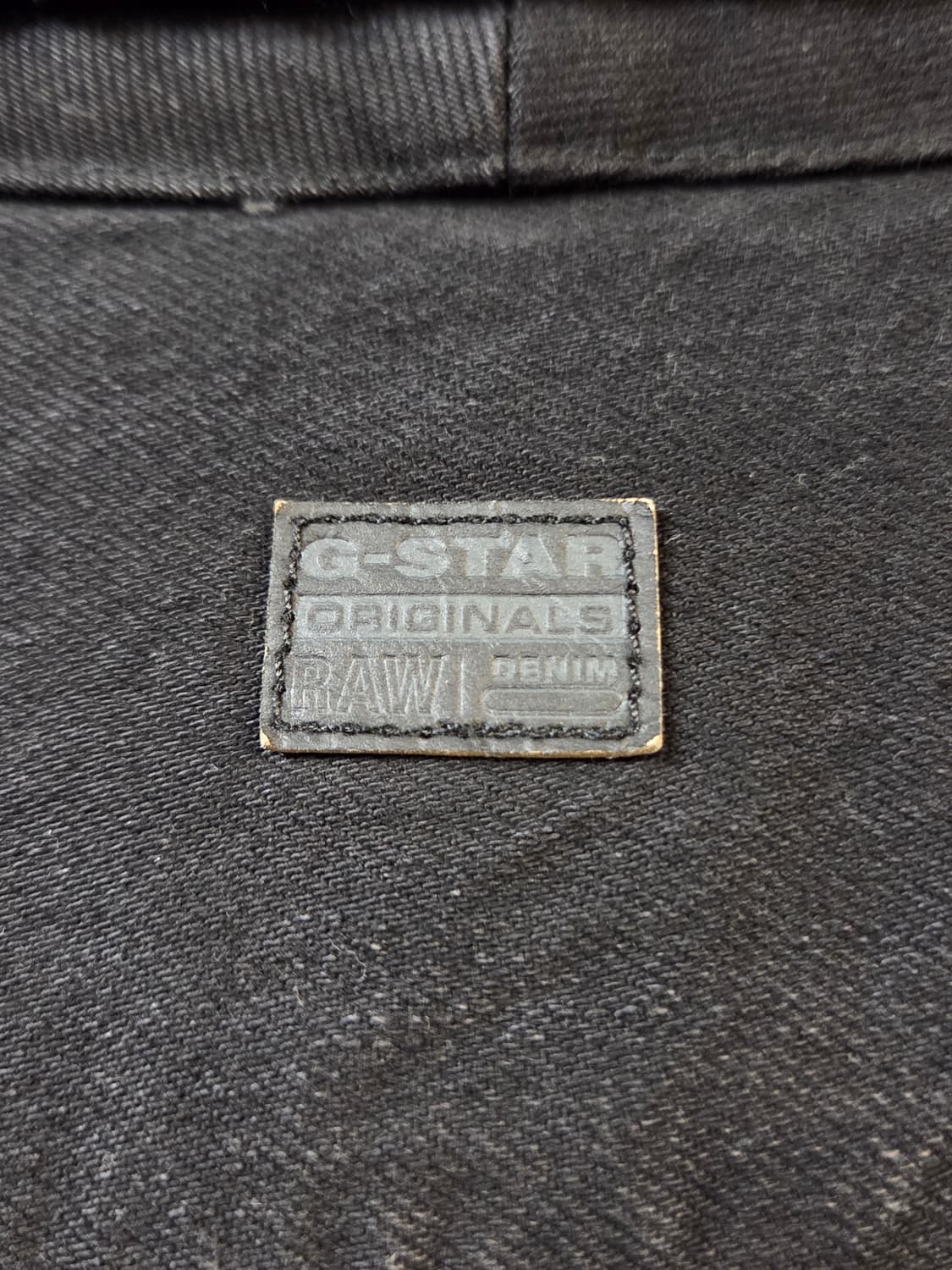 G-Star RAW 블랙 데님 쉐르파 자켓(M)디피용/택없음) 상품이미지6