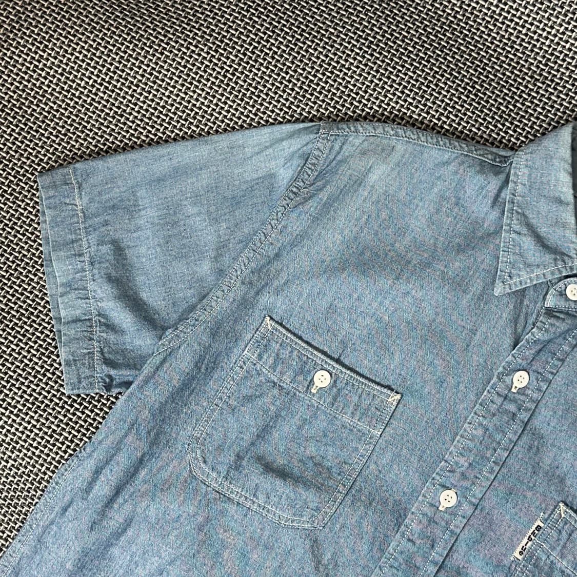 BLUEBLUE 하프셔츠(L) 상품이미지3