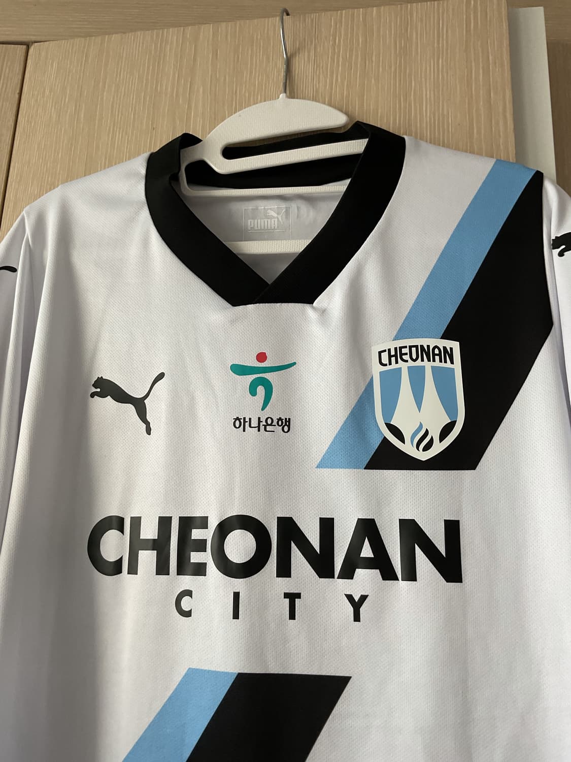 (할인,xl) 2024 천안시티fc 어웨이 유니폼 이재원 상품이미지3