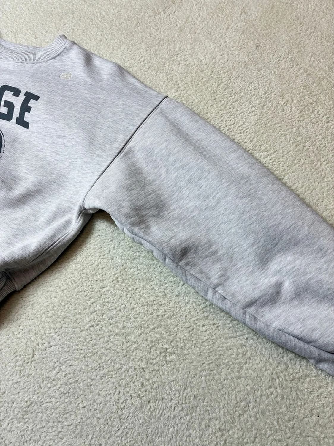 렉토 RECTO 크롭 LLEGE 스웻 맨투맨 PN6435 상품이미지5