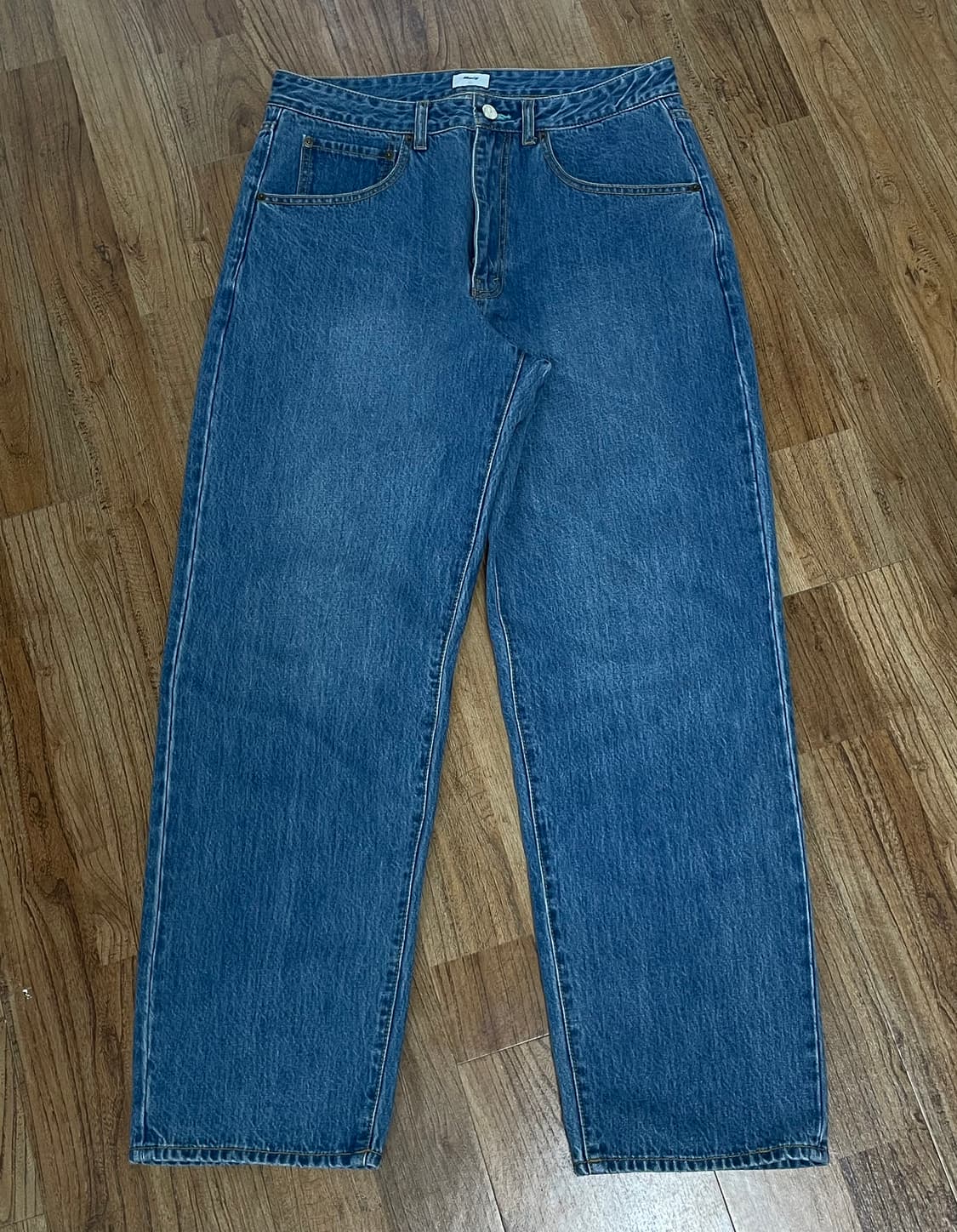 Mmlg 어센틱 데님 팬츠 미드 블루 상품이미지2