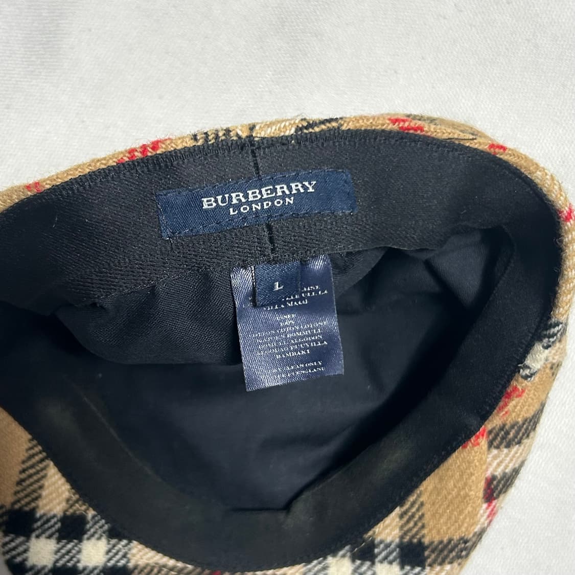 🫶🏻버버리 노바체크 베레모🫶🏻 상품이미지4