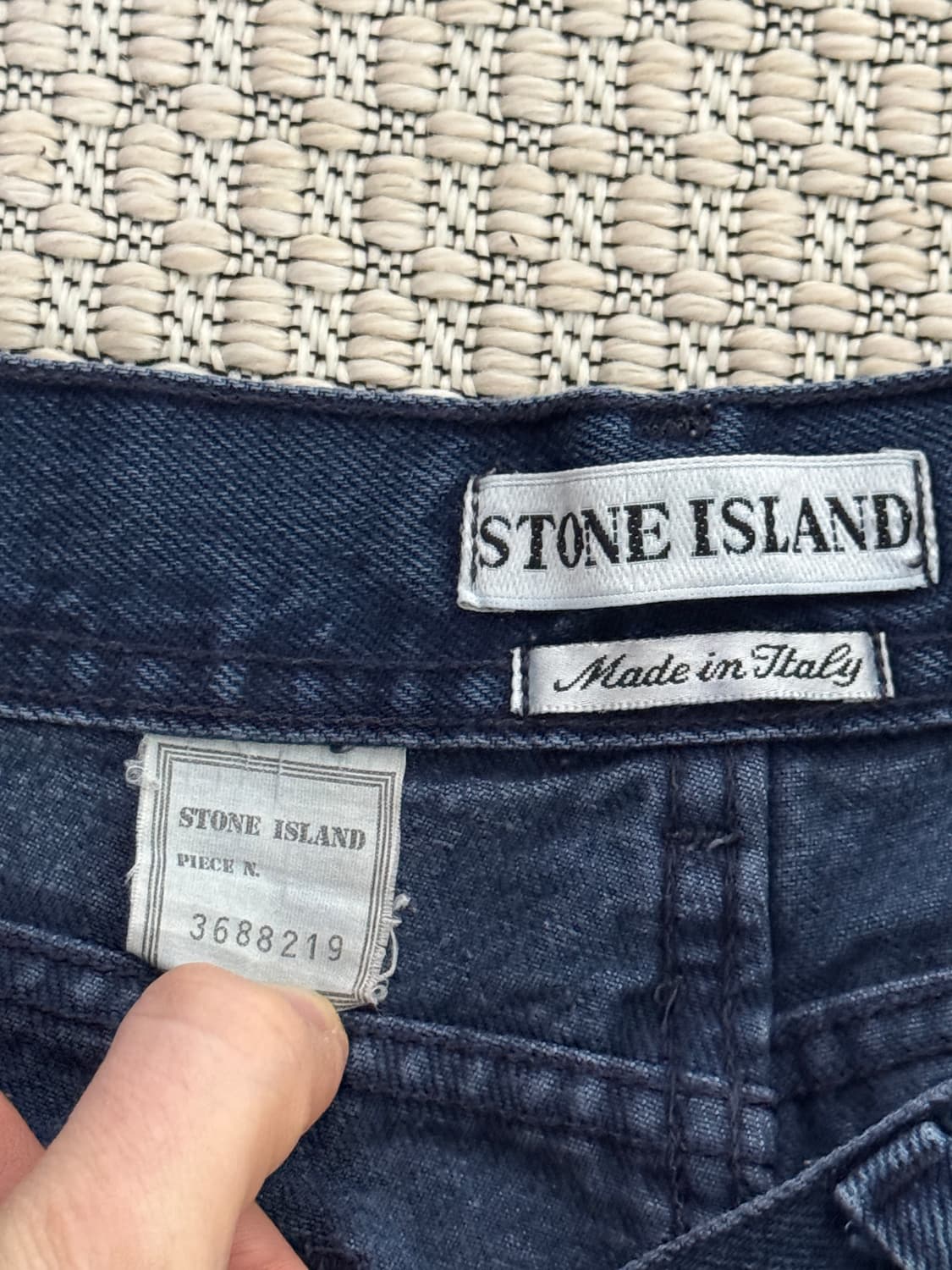 90s Green Edge Denim Jeans (48) 상품이미지8