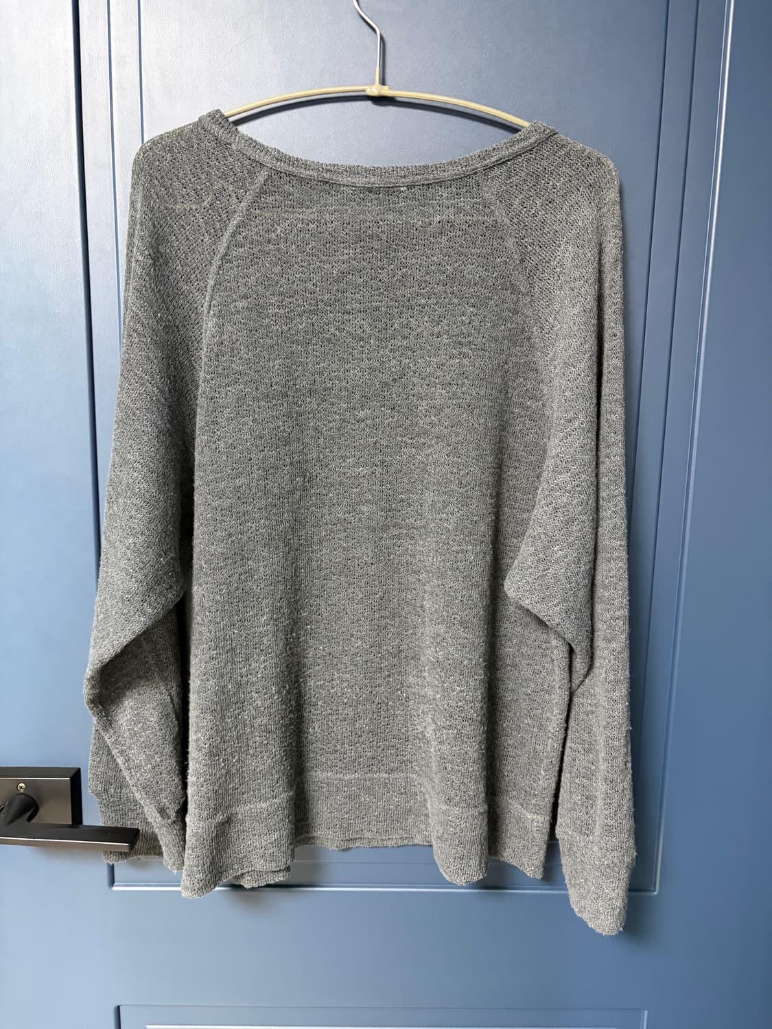 Zara 자라 러스틱 니트 차콜 상품이미지3