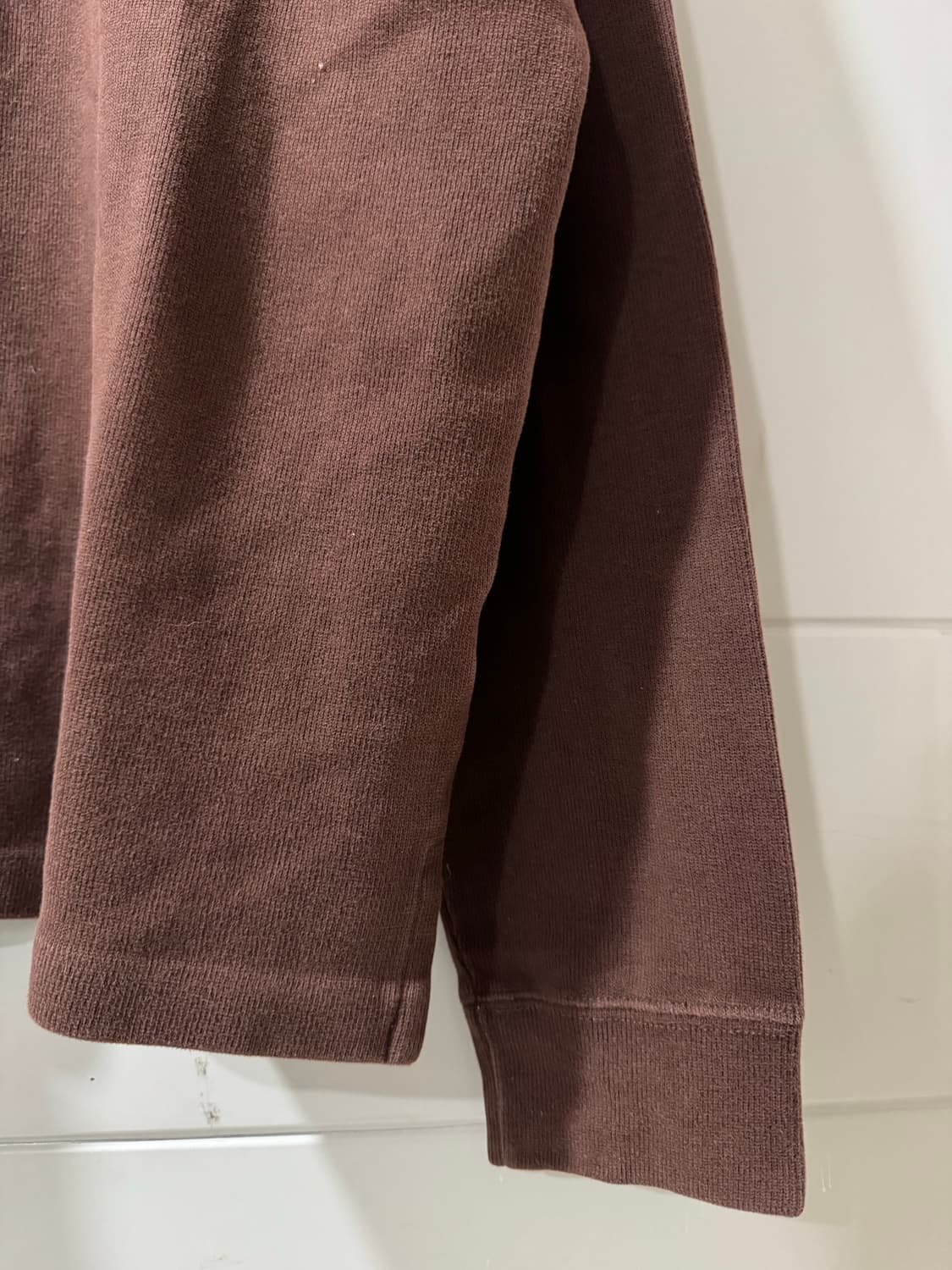 폴로 랄프로렌 하프집업 니트 초코브라운 L 상품이미지4