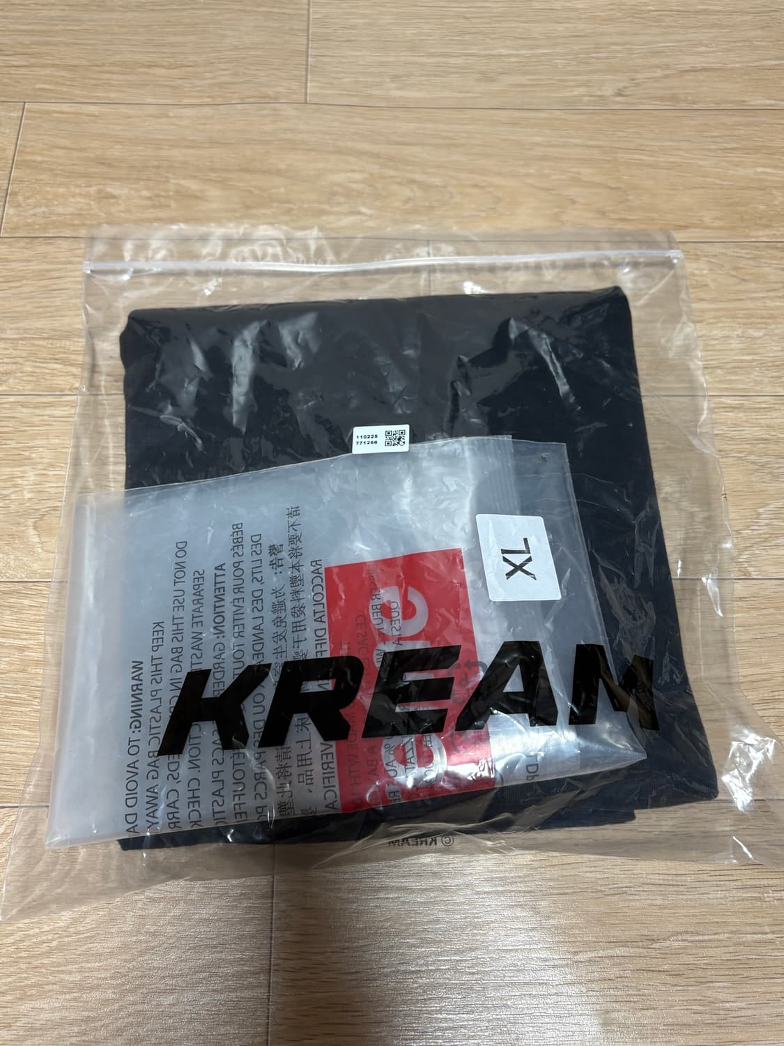 슈프림 피스 티셔츠 블랙 XL 상품이미지2