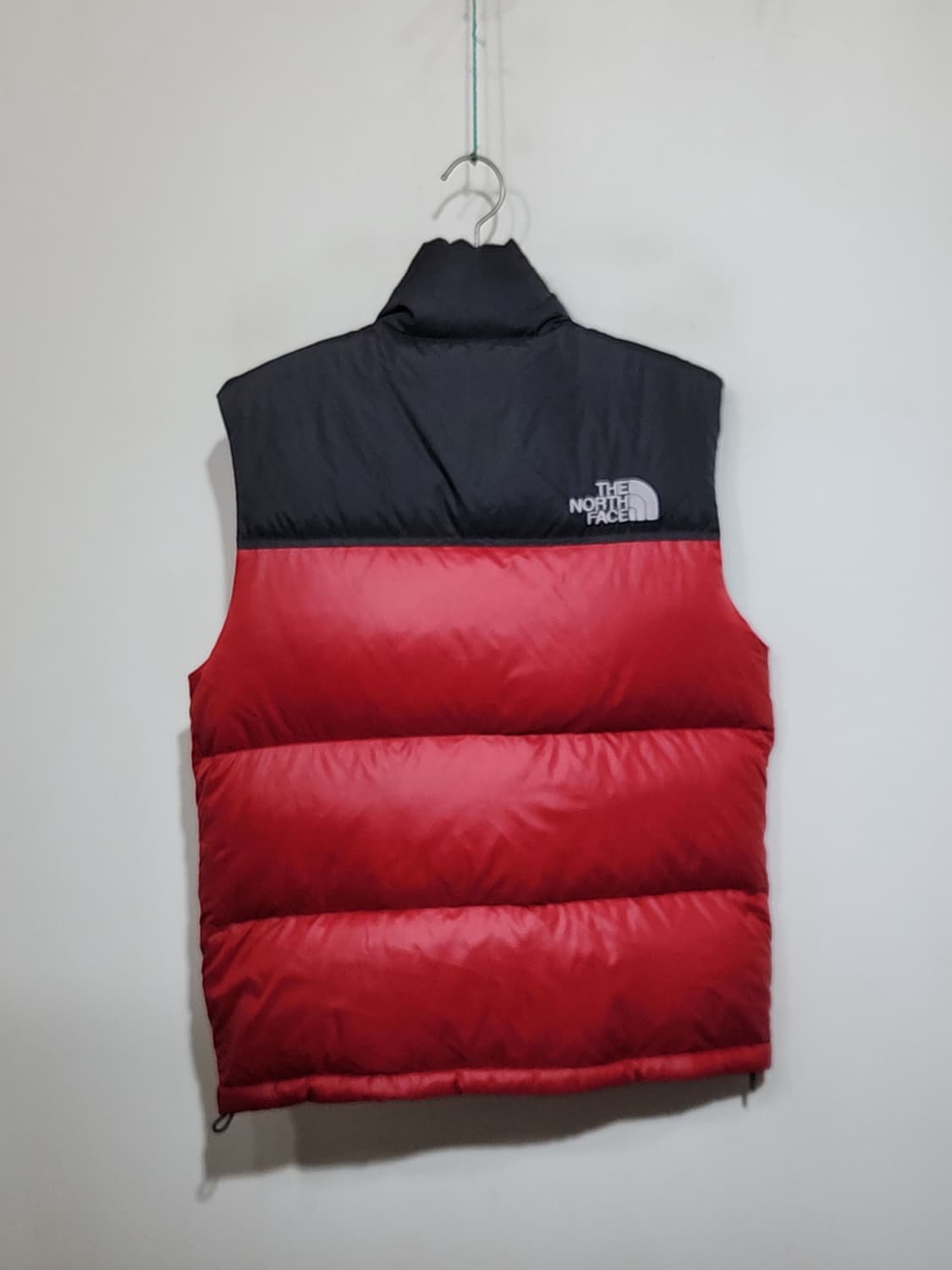 (95) 노스페이스 눕시 패딩조끼 검빨 거위털 다운 베스트  상품이미지7