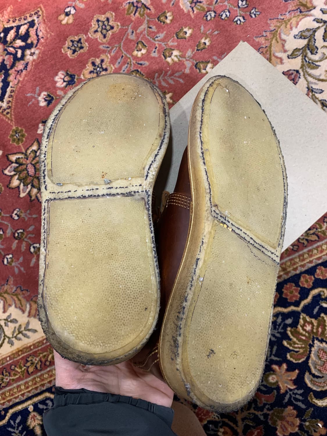 클락스 데저트 트렉 탄 레더 43사이즈 상품이미지4