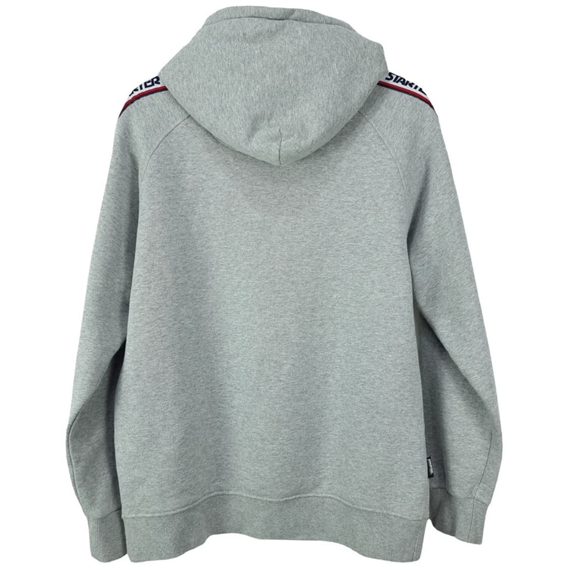 [스타터] 로고 패치 오버핏 후드티 그레이 M19824 상품이미지3