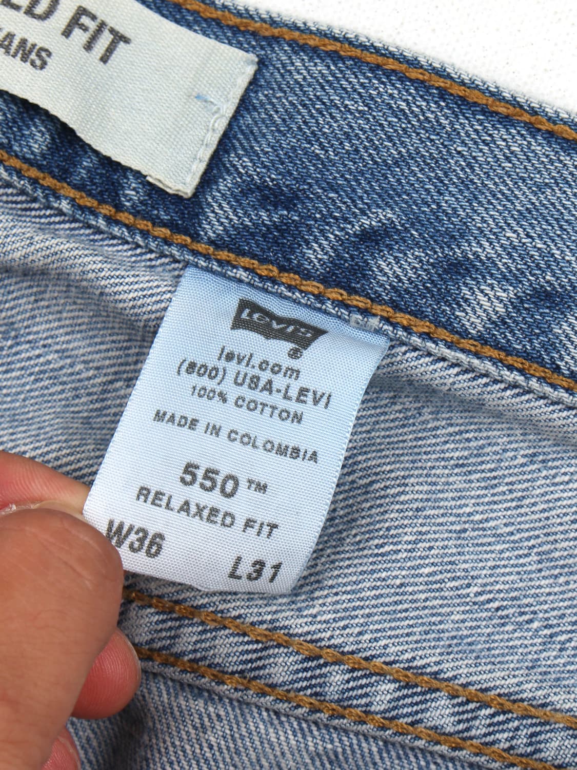 00s LEVI'S 550 Denim Pants (36) (#035) 상품이미지9