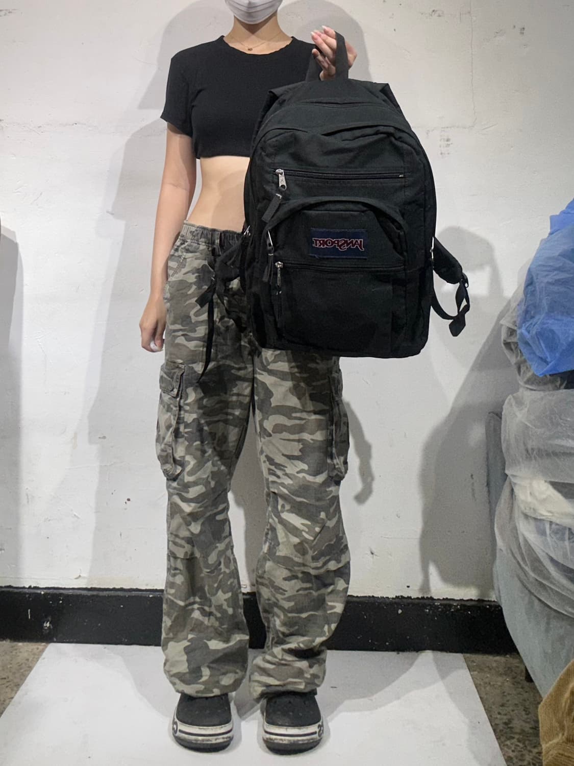 잔스포츠 블랙 백팩 가방 상품이미지2