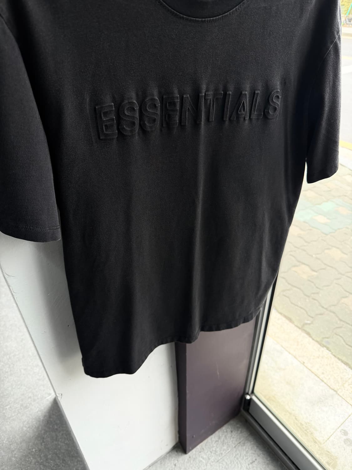 L/ 피어오브갓 에센셜 프론트 로고 반팔 상품이미지4