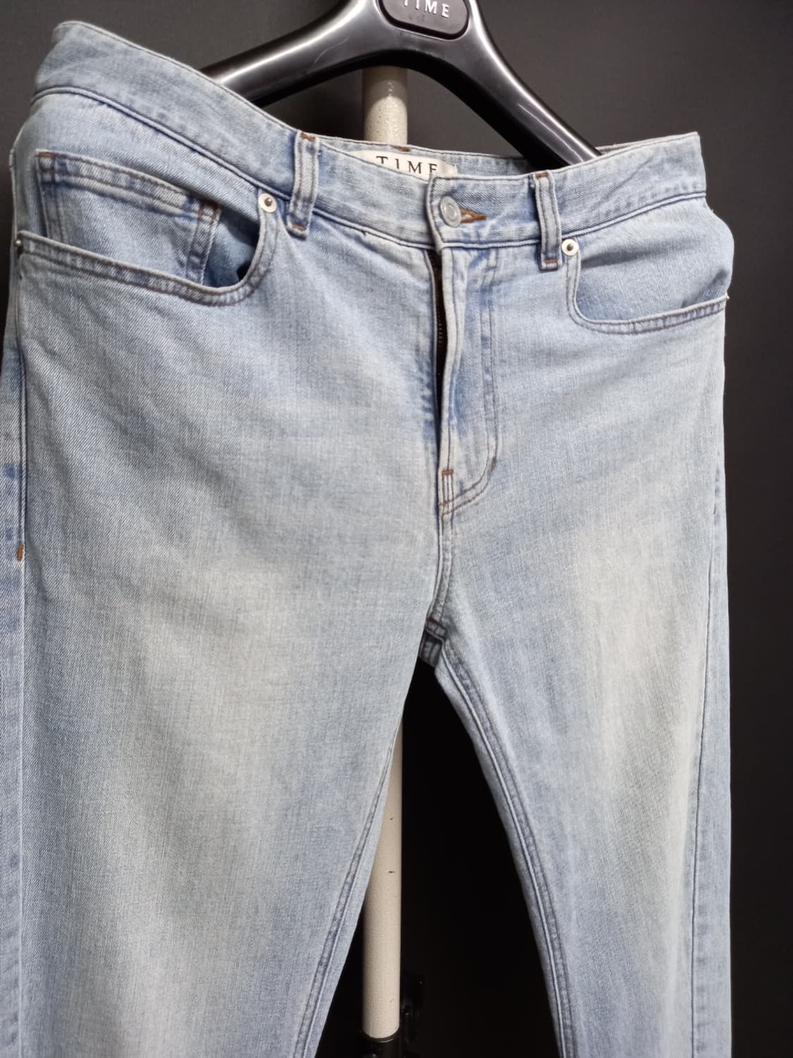 타임 옴므 남성 연청 데님팬츠 82 32.33 상품이미지4