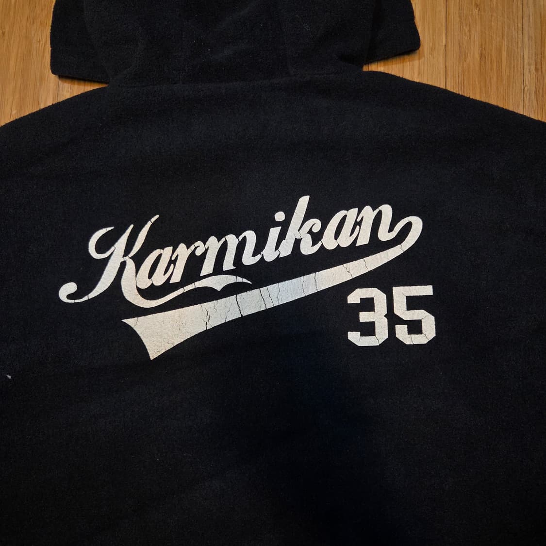 VTG 올드스쿨 빅로고 플리스 후드 점퍼 (3XL)
 상품이미지4