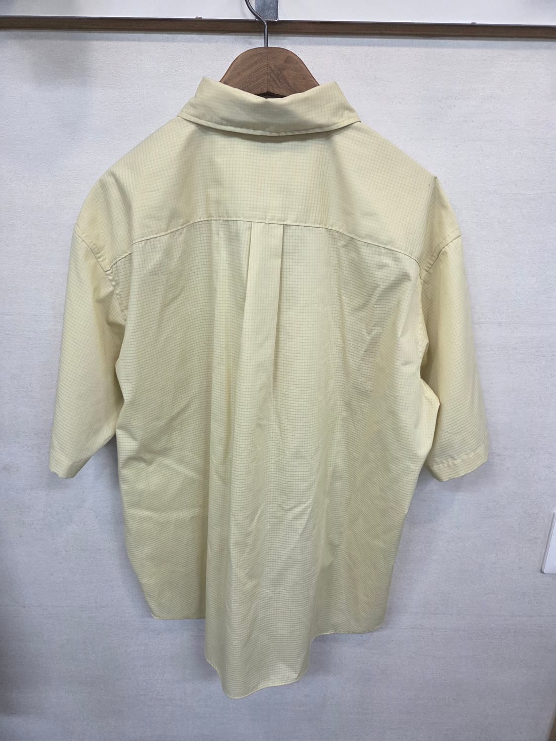 유니클로 u 체크 셔츠반팔 L 오버핏  상품이미지2