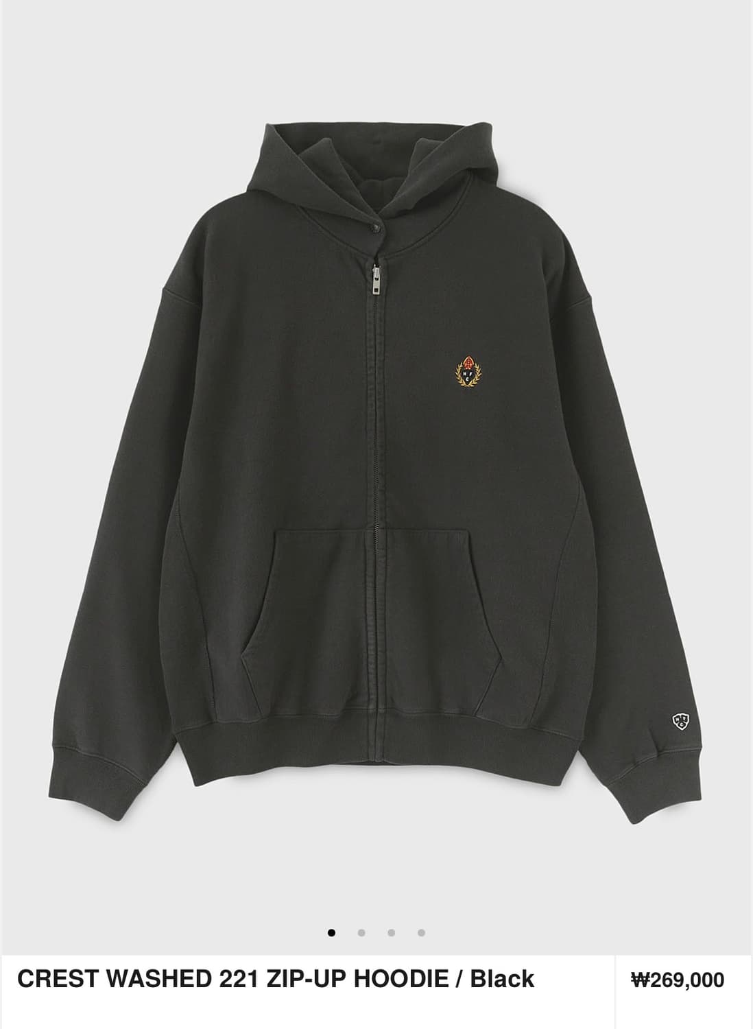 헤리티지플로스 후드집업 L 상품이미지2