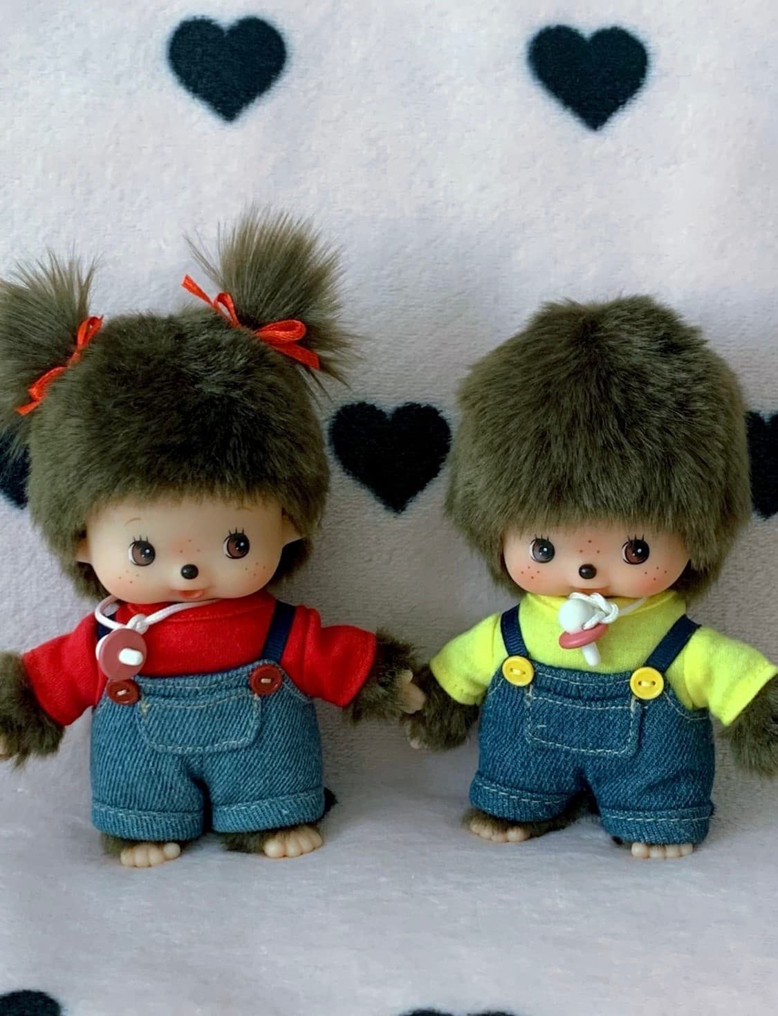 몬치치 베비치치 데님 커플세트 인형 상품이미지5