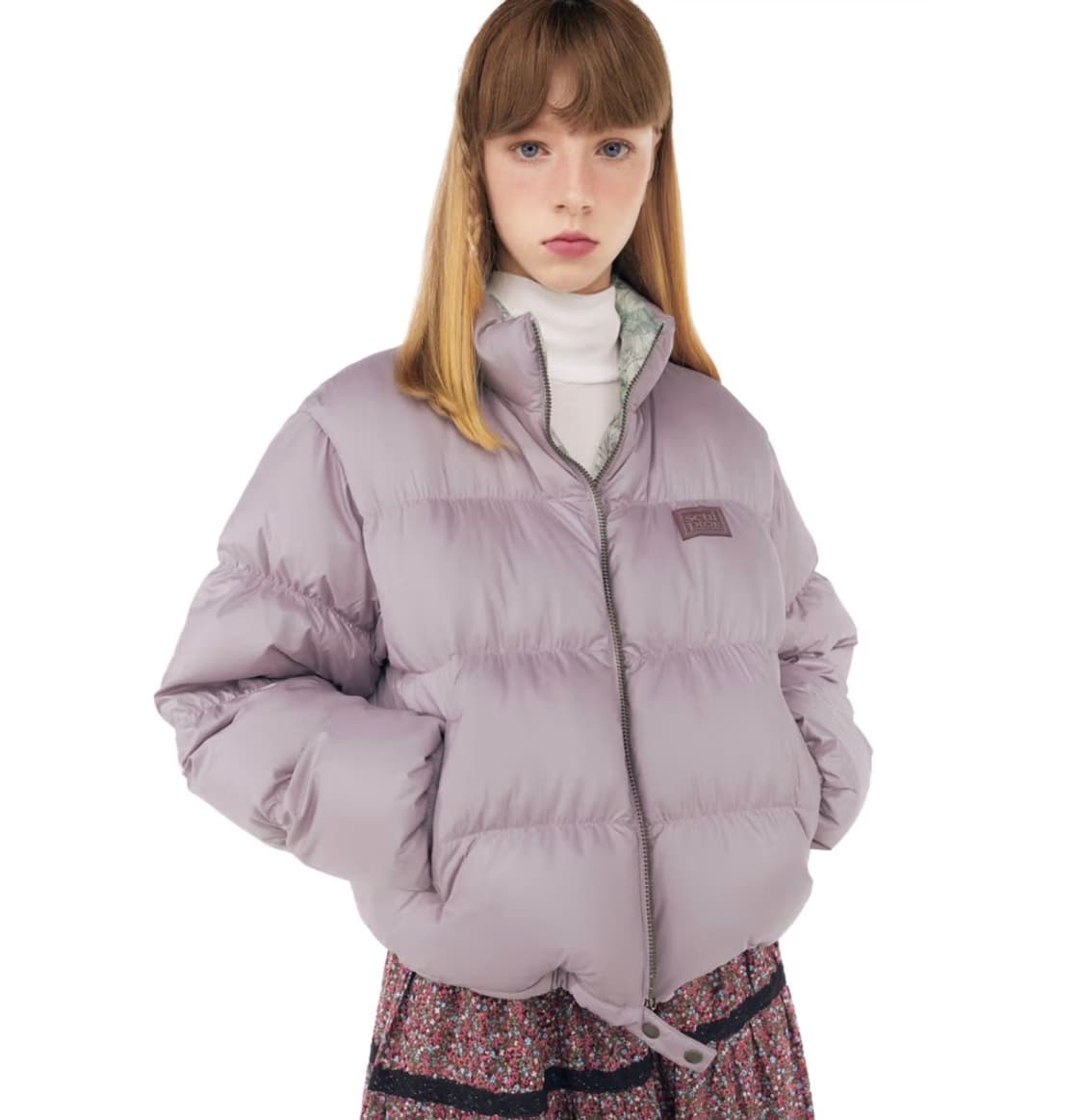 스컬프터 Sculptor 102 리버시블 숏패딩 Mauve s 상품이미지1