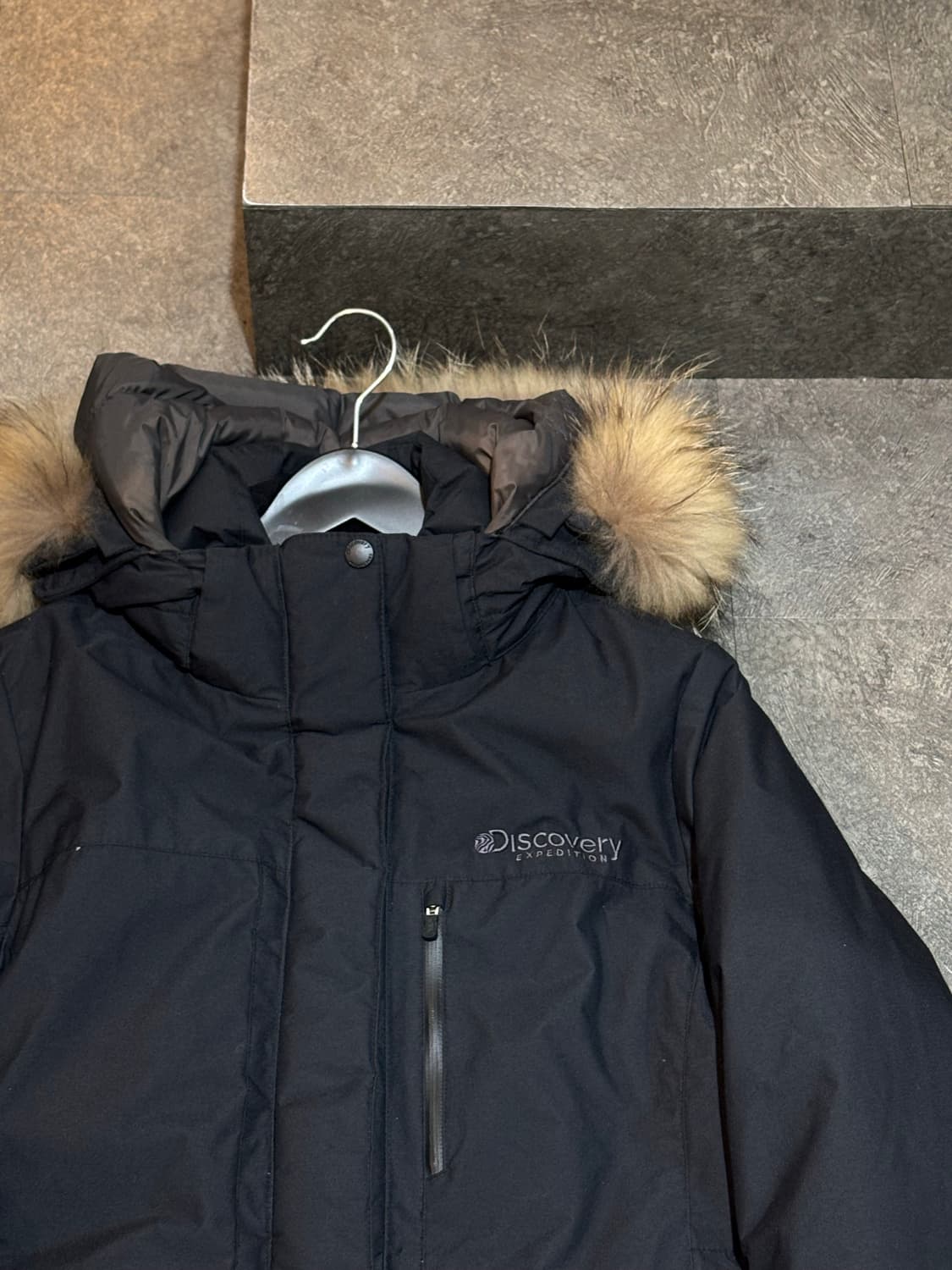 디스커버리 구스다운 여성 패딩 블랙 95 상품이미지4