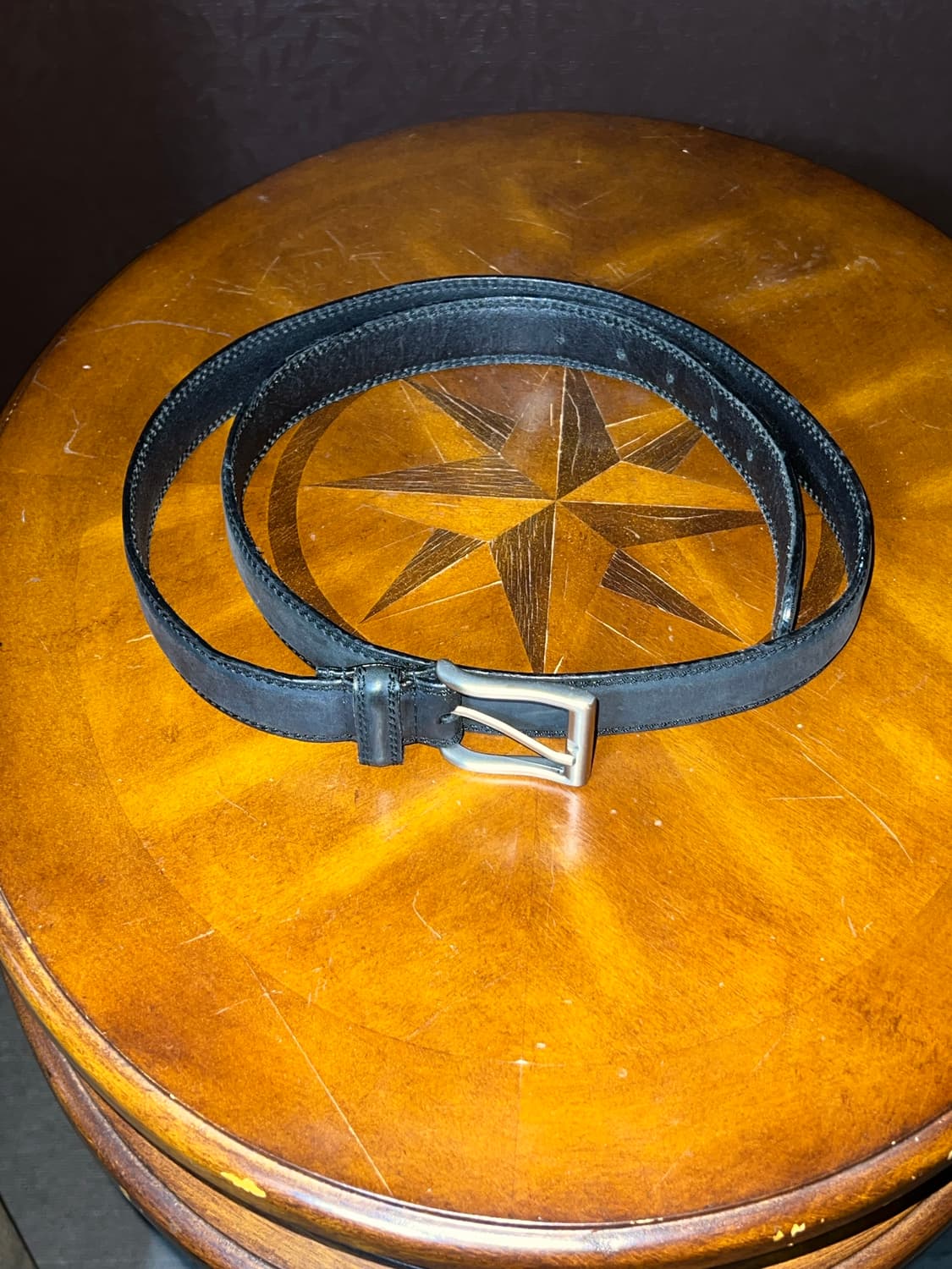 남성 빈티지 가죽 벨트 상품이미지2