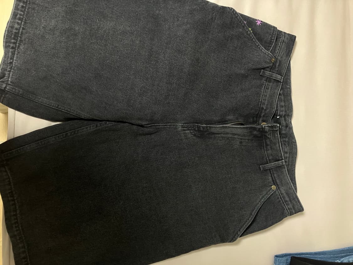 위캔더스 ISCREAM 데님 쇼츠  L 상품이미지3