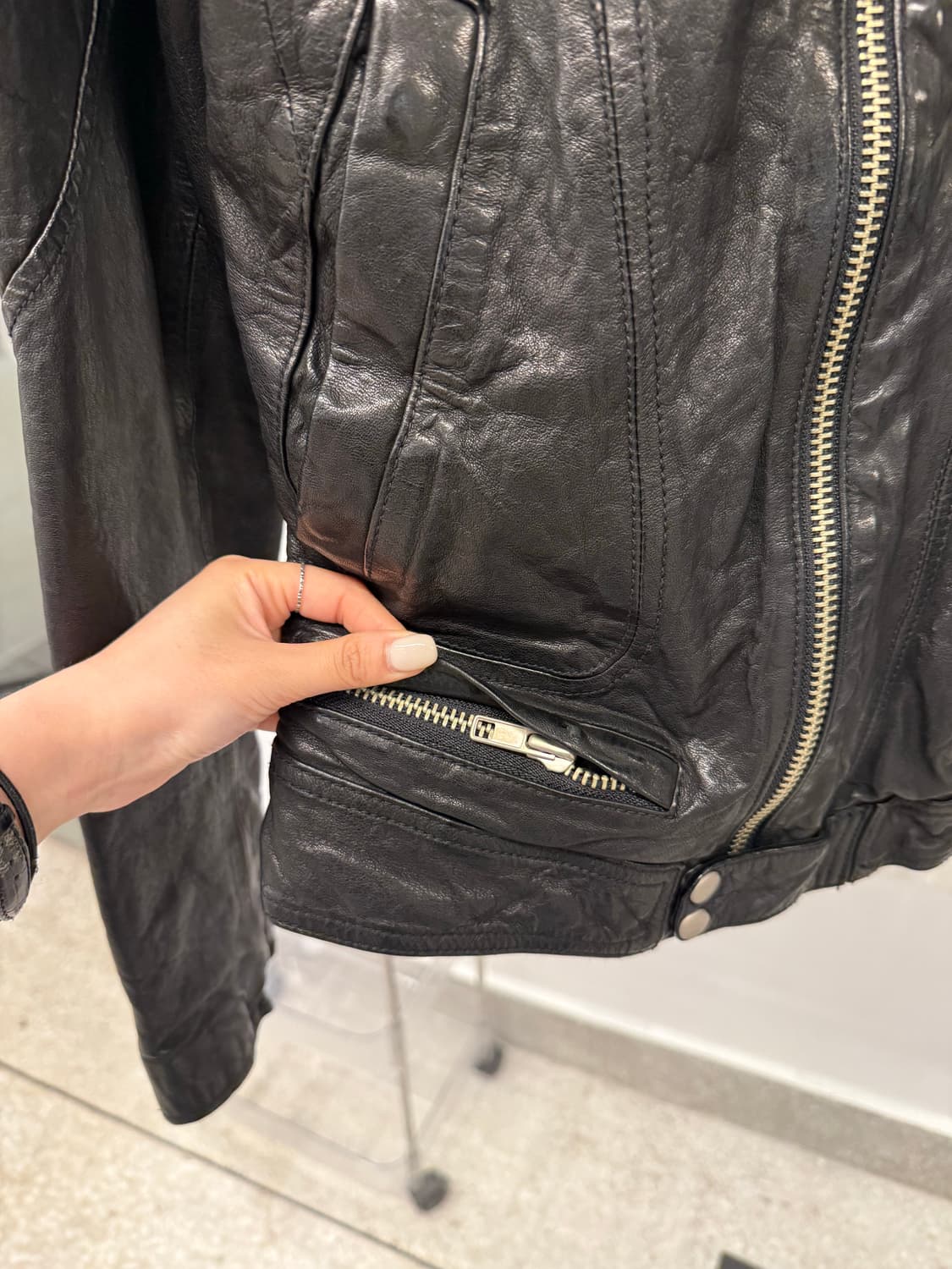 Vintage Leather Jacket 상품이미지7
