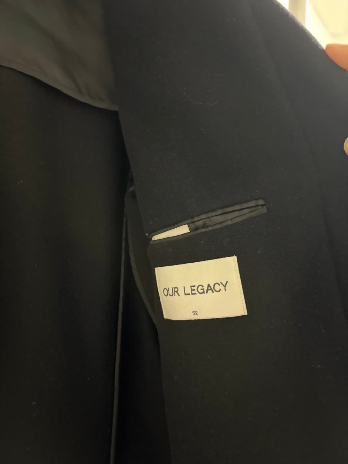 [52] 아워레가시 울코트 미디 블랙 상품이미지3